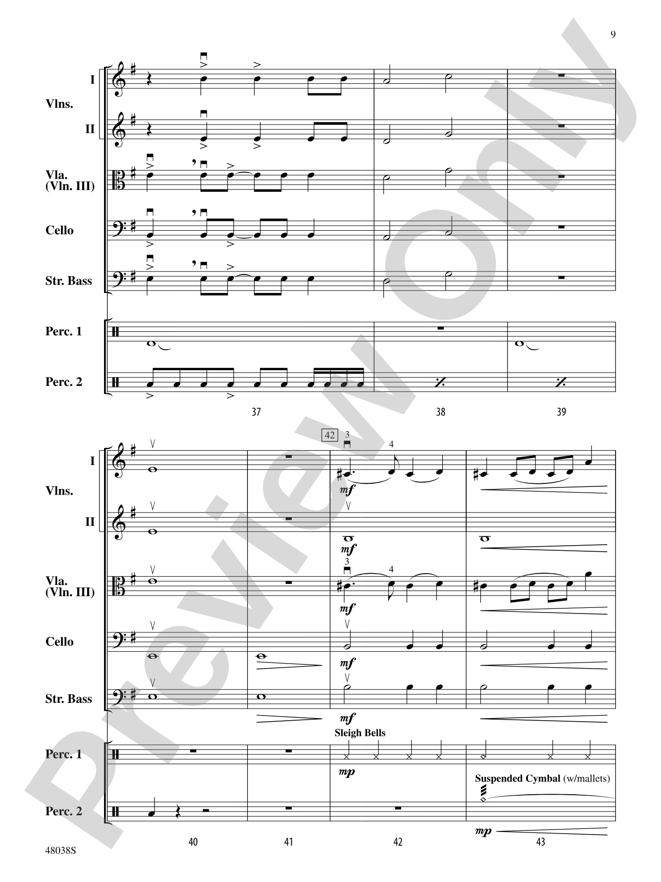 Armor of the Mystic: String Orchestra Conductor Score & Parts