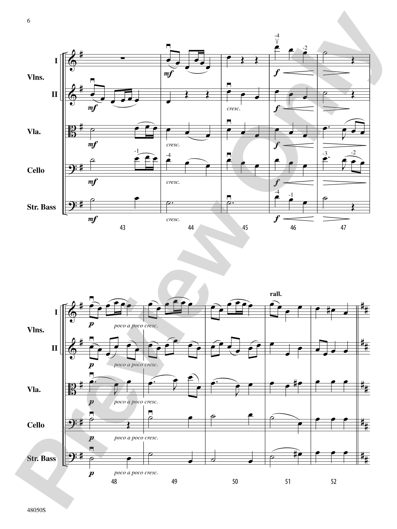 Ye Banks and Braes O' Bonnie Doon: String Orchestra Conductor Score & Parts