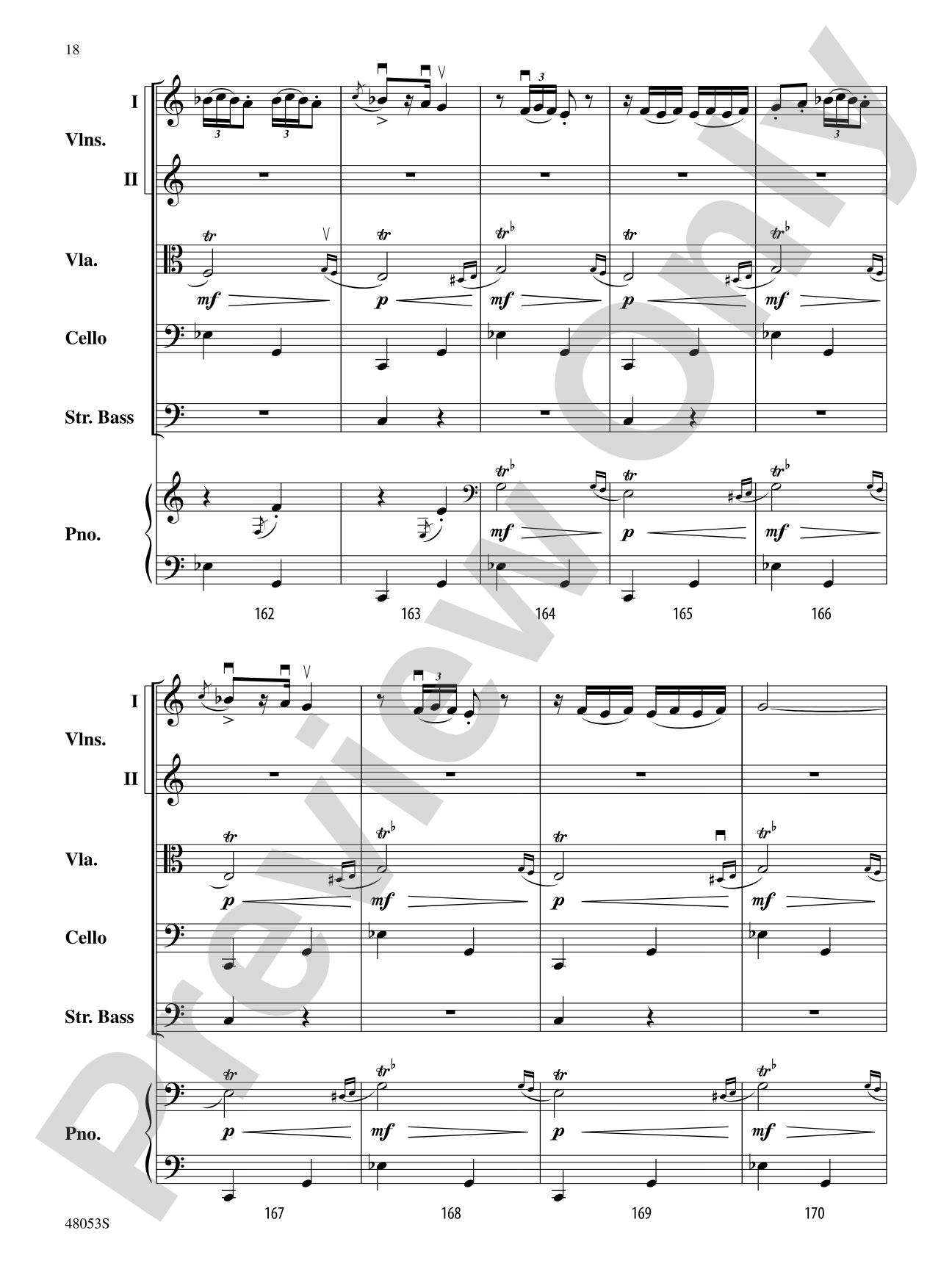 Danza Ritual del Fuego: String Orchestra Conductor Score & Parts