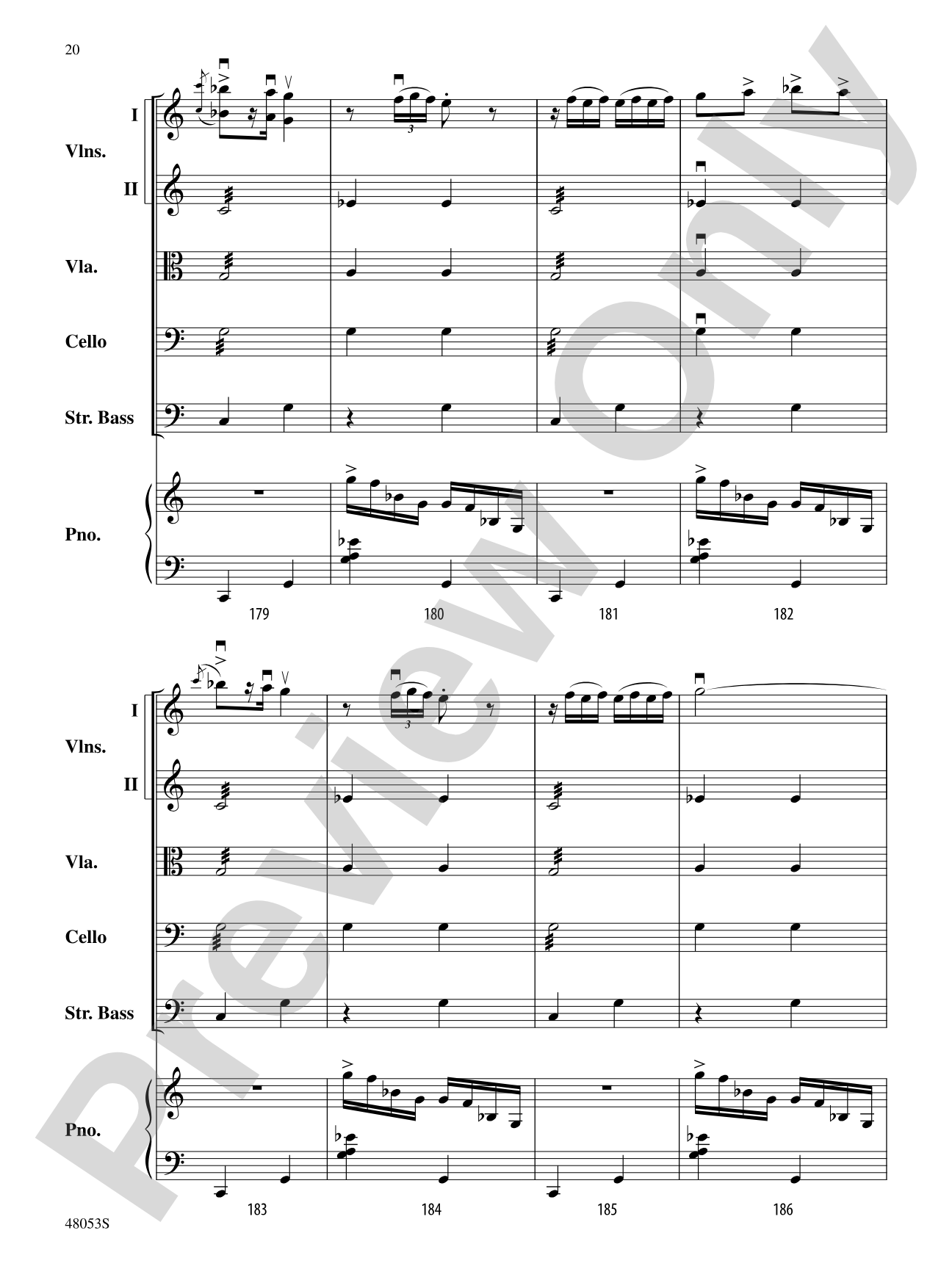 Danza Ritual del Fuego: String Orchestra Conductor Score & Parts