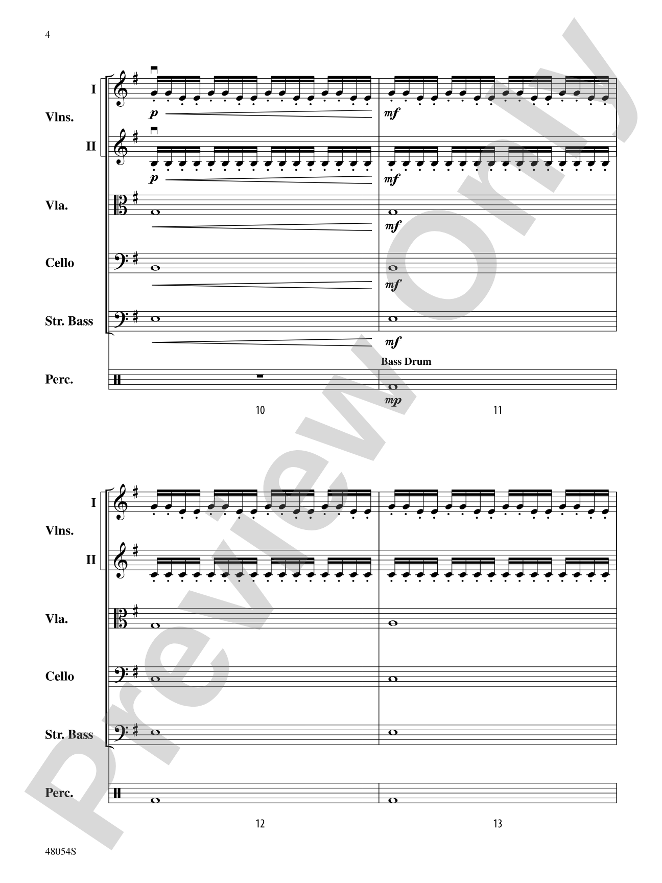 V: String Orchestra Conductor Score & Parts