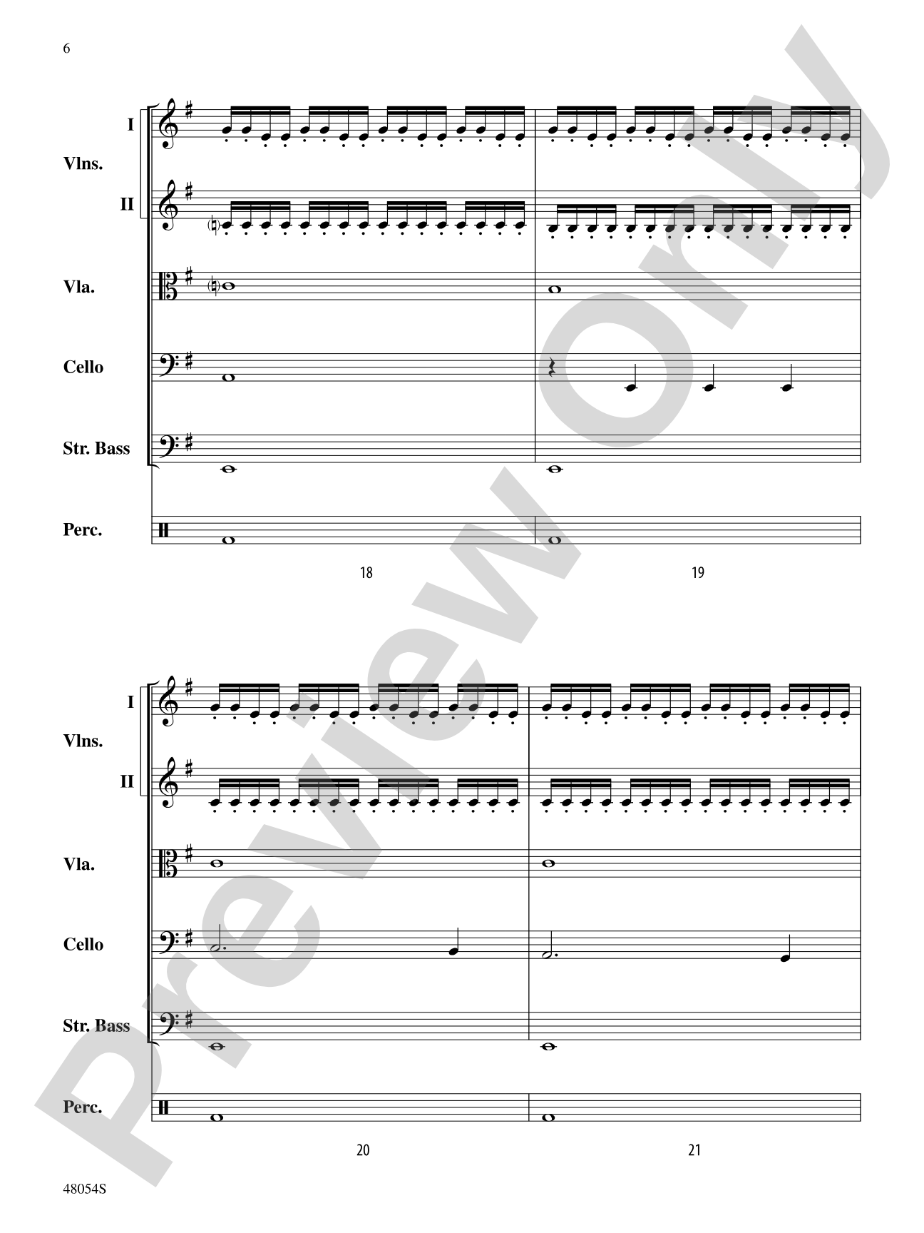 V: String Orchestra Conductor Score & Parts