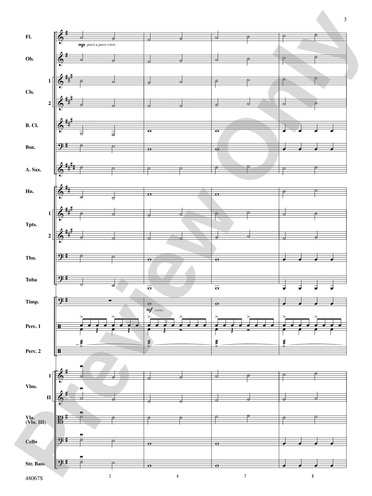 Lost Tomb of the Incas: Full Orchestra Conductor Score & Parts