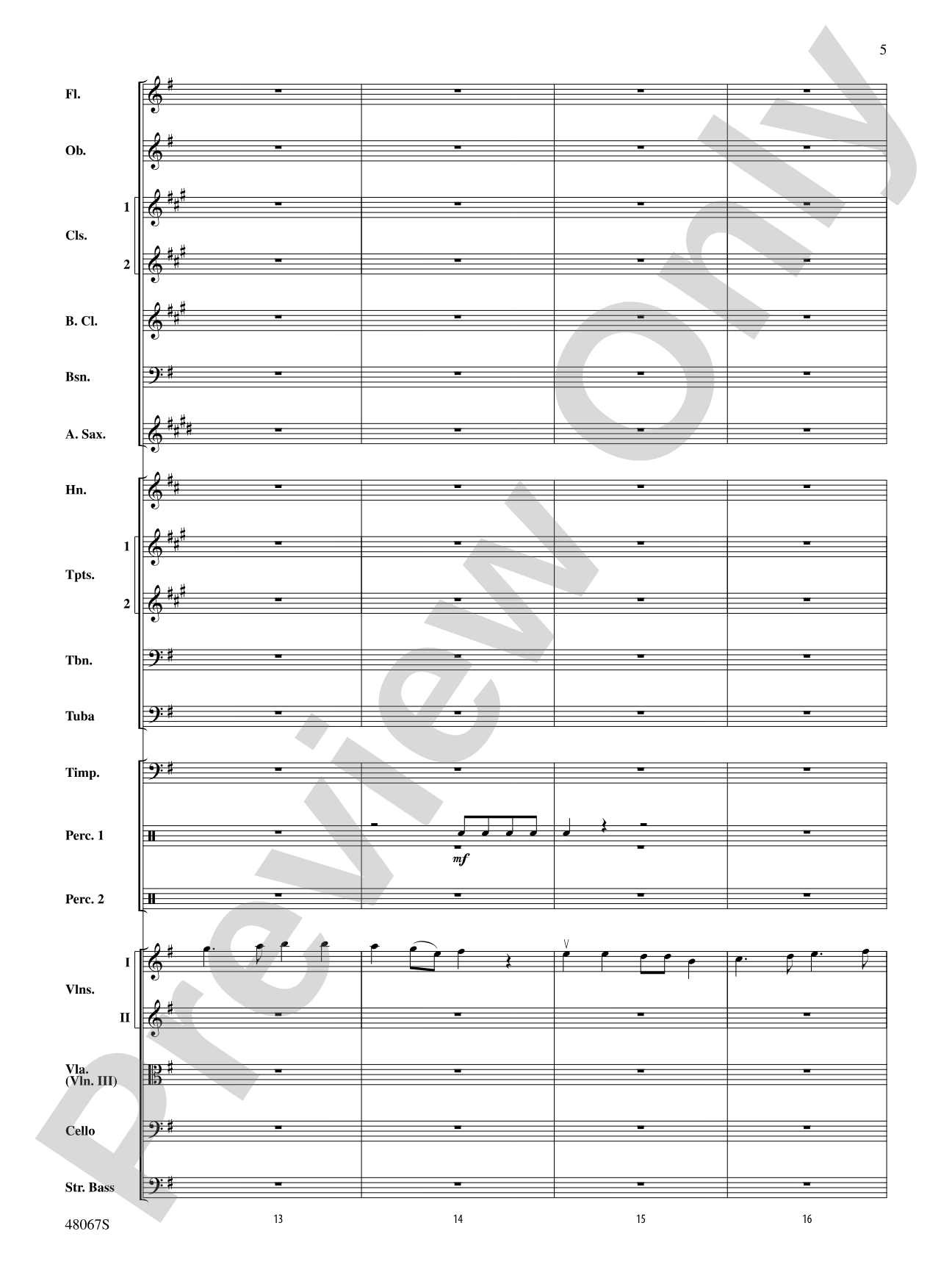 Lost Tomb of the Incas: Full Orchestra Conductor Score & Parts