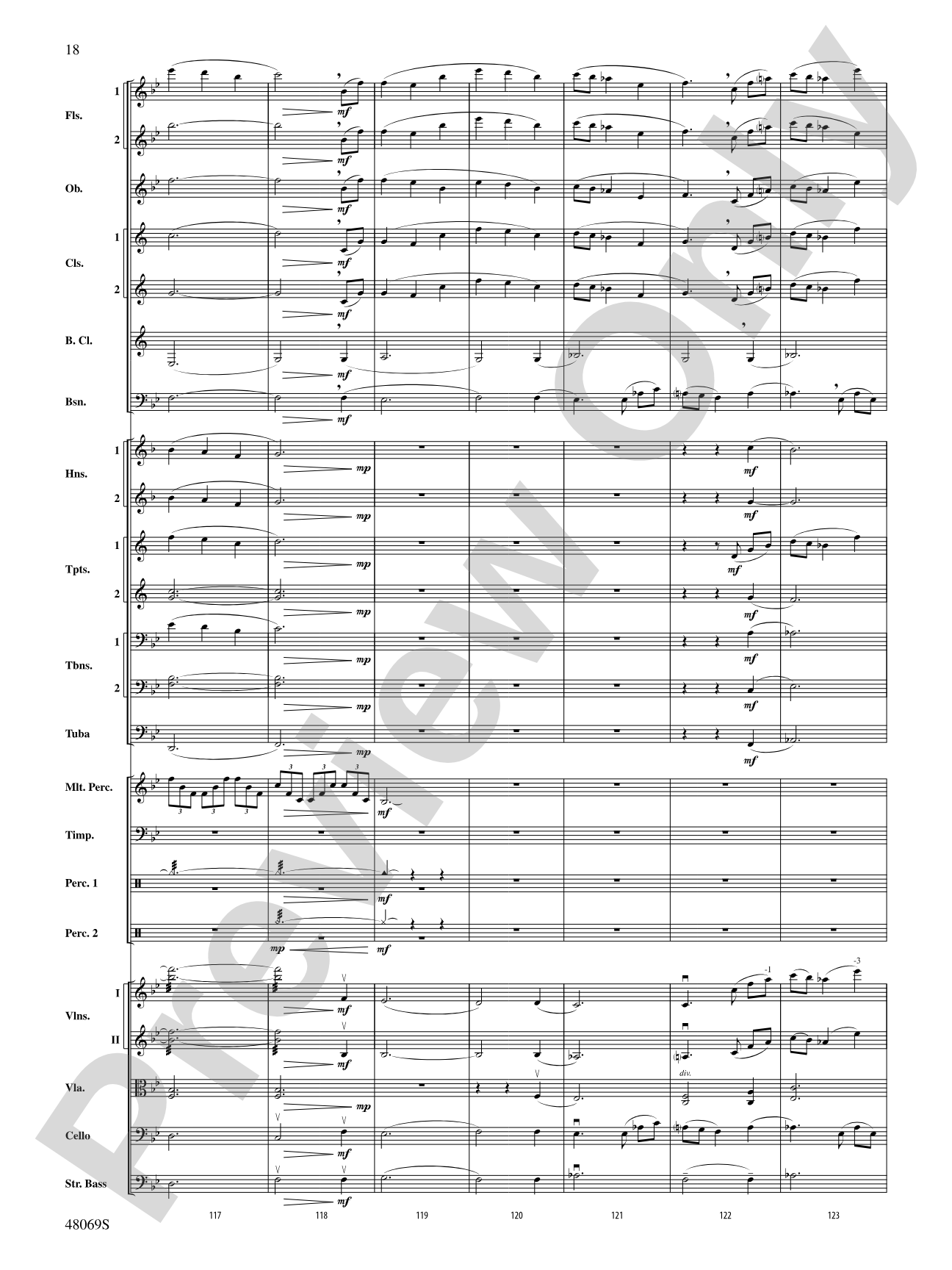 Nostalgia: Full Orchestra Conductor Score & Parts