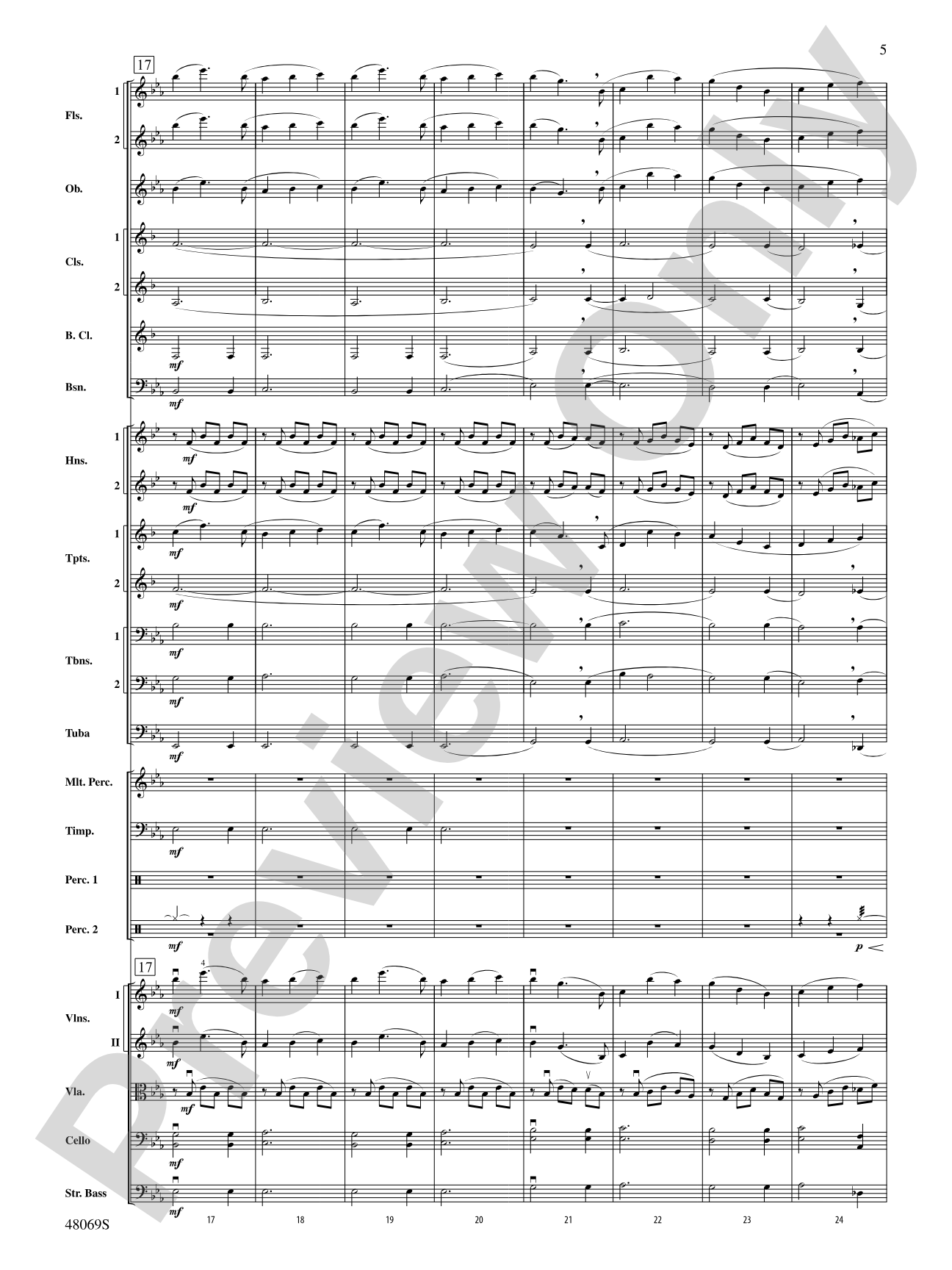 Nostalgia: Full Orchestra Conductor Score & Parts