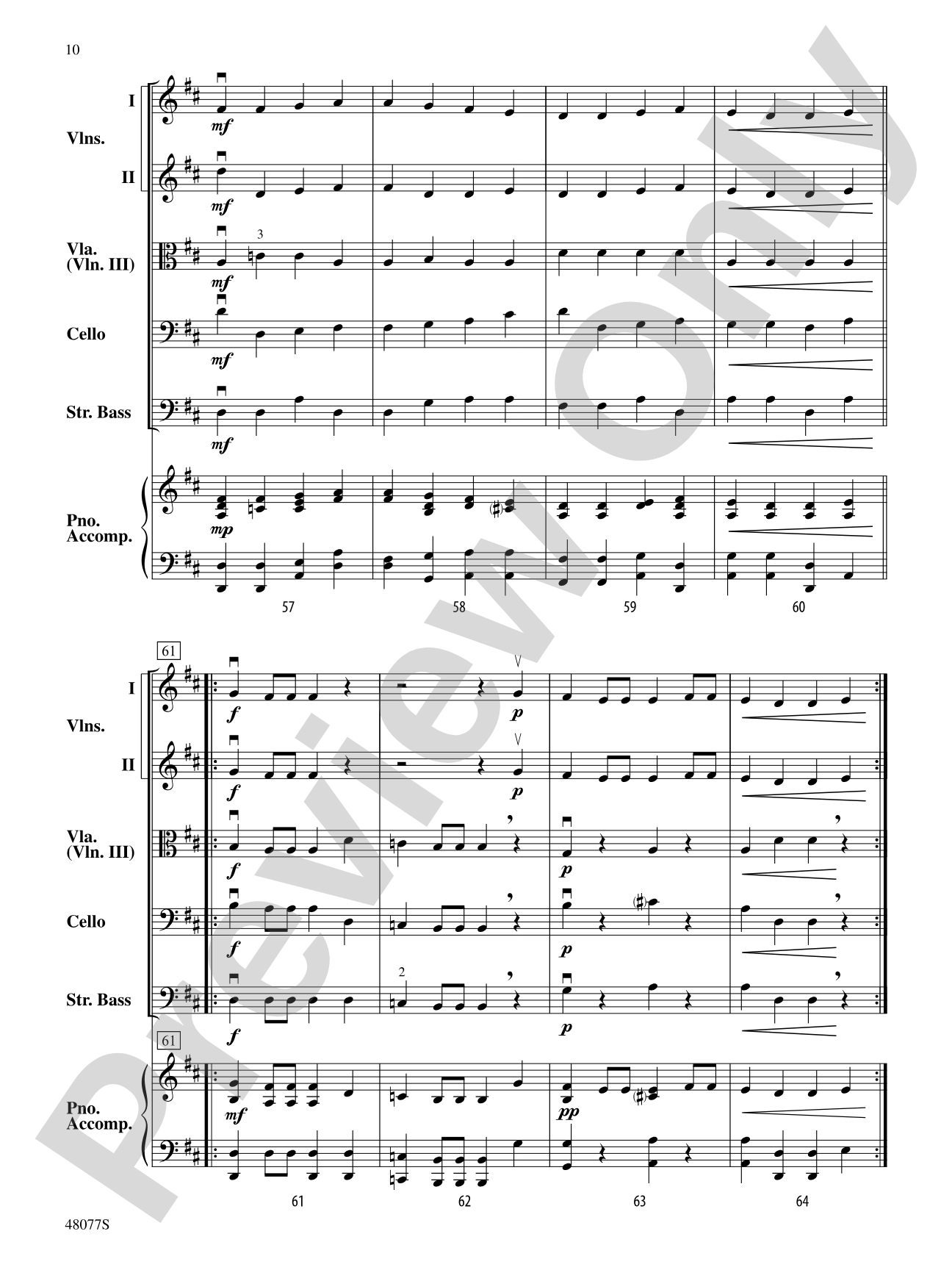 A Beethoven Celebration: String Orchestra Conductor Score & Parts