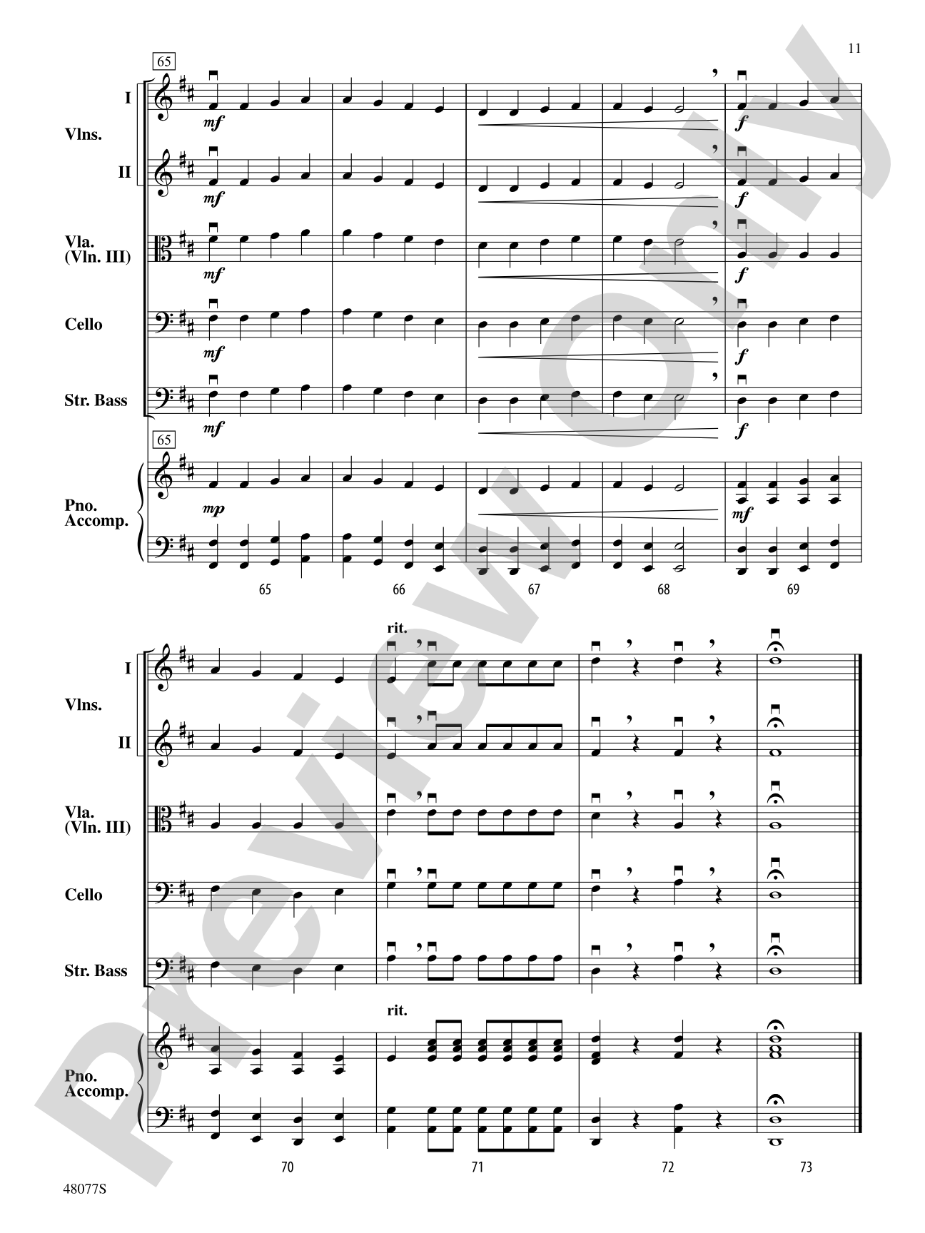 A Beethoven Celebration: String Orchestra Conductor Score & Parts