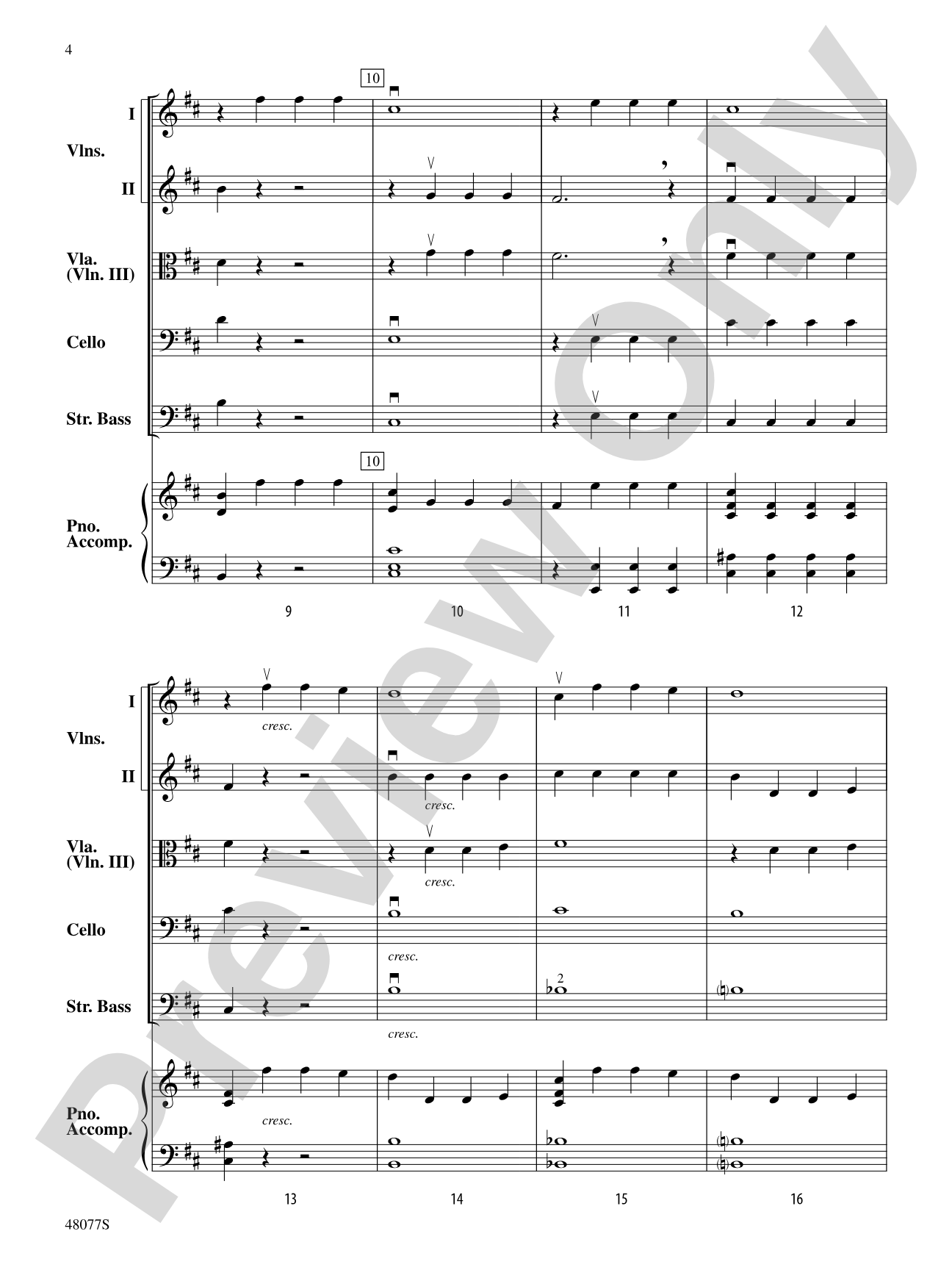 A Beethoven Celebration: String Orchestra Conductor Score & Parts
