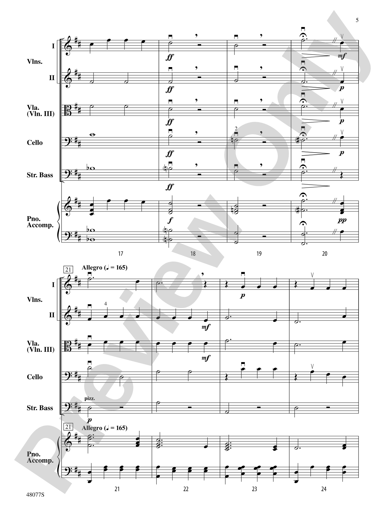 A Beethoven Celebration: String Orchestra Conductor Score & Parts