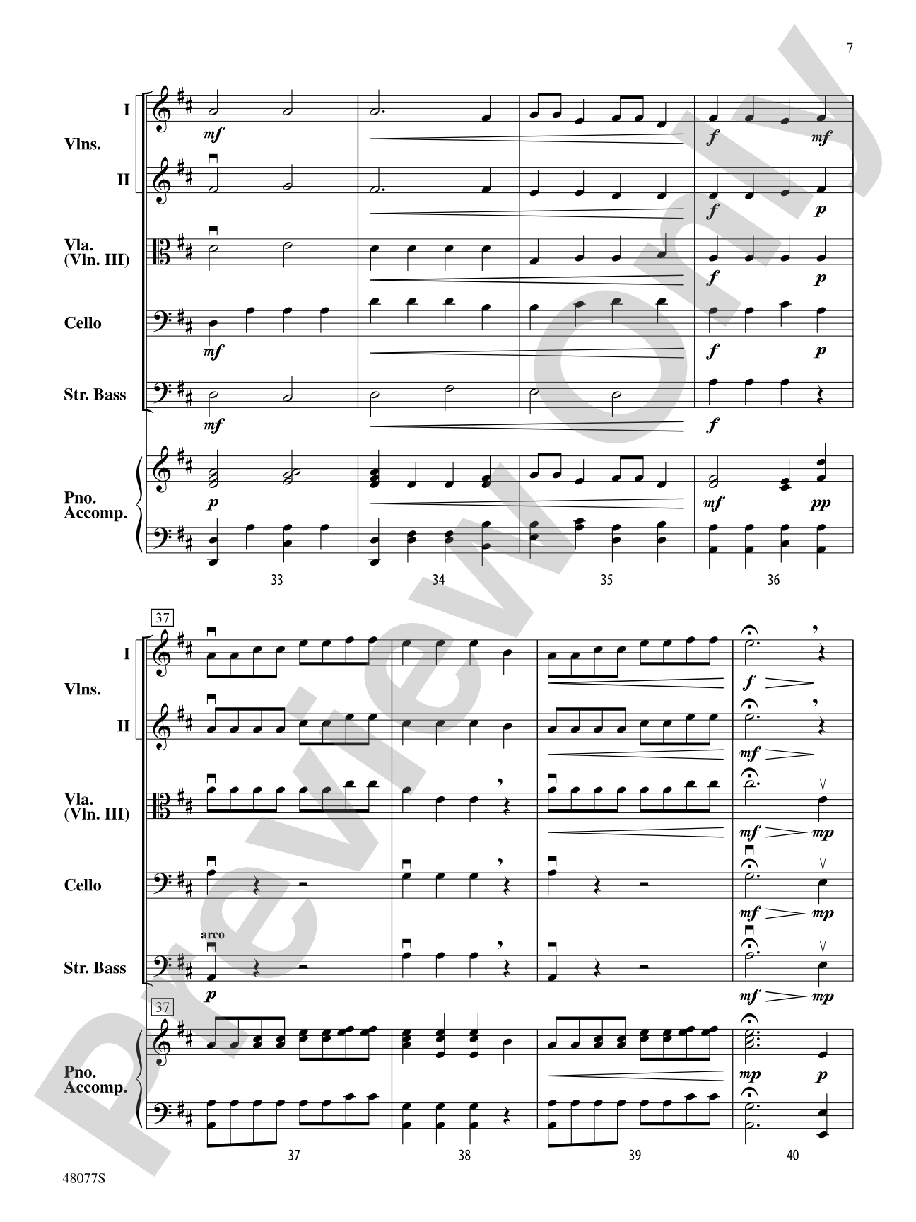A Beethoven Celebration: String Orchestra Conductor Score & Parts