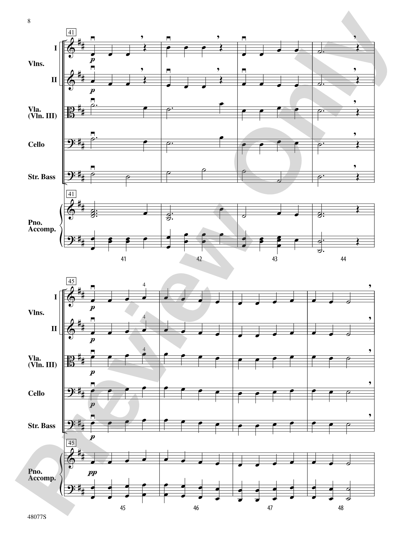 A Beethoven Celebration: String Orchestra Conductor Score & Parts