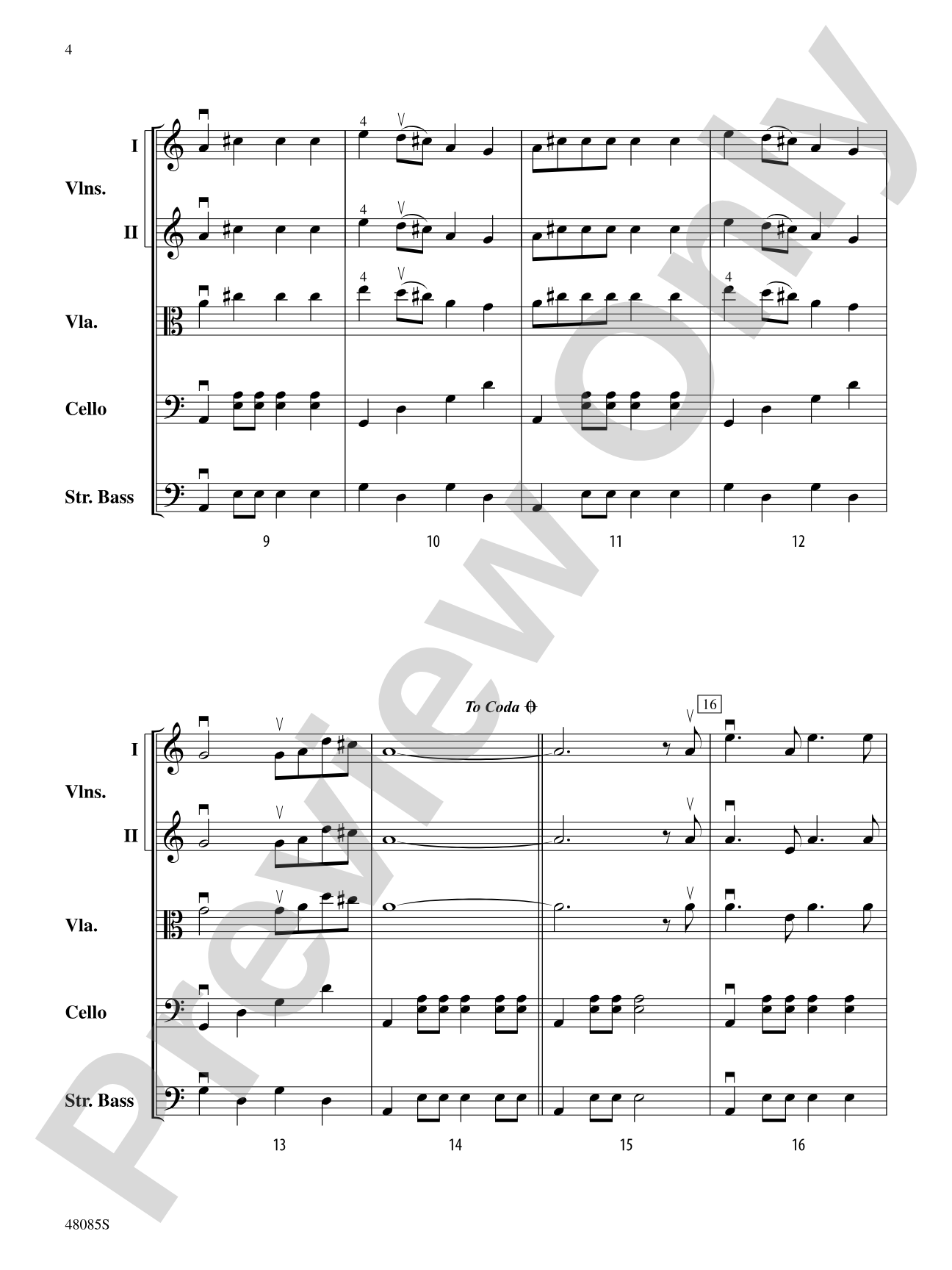 A Hanukkah Prayer of Thanks: Flexible String Ensemble Score & Parts