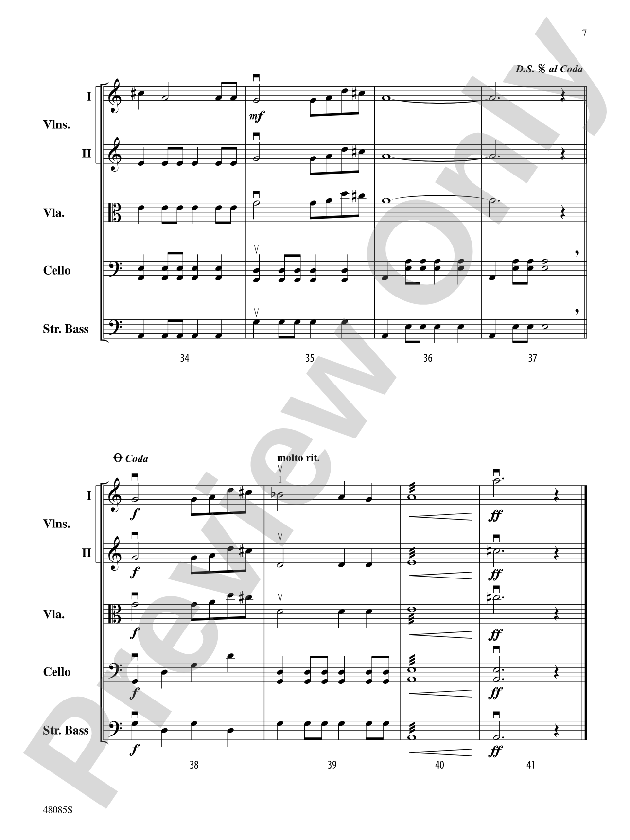 A Hanukkah Prayer of Thanks: Flexible String Ensemble Score & Parts