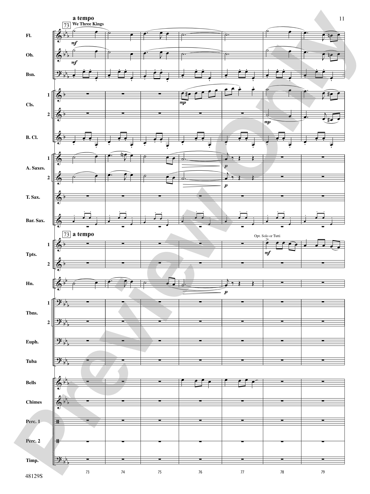 For On This Day, A Child Is Born: Concert Band Conductor Score & Parts