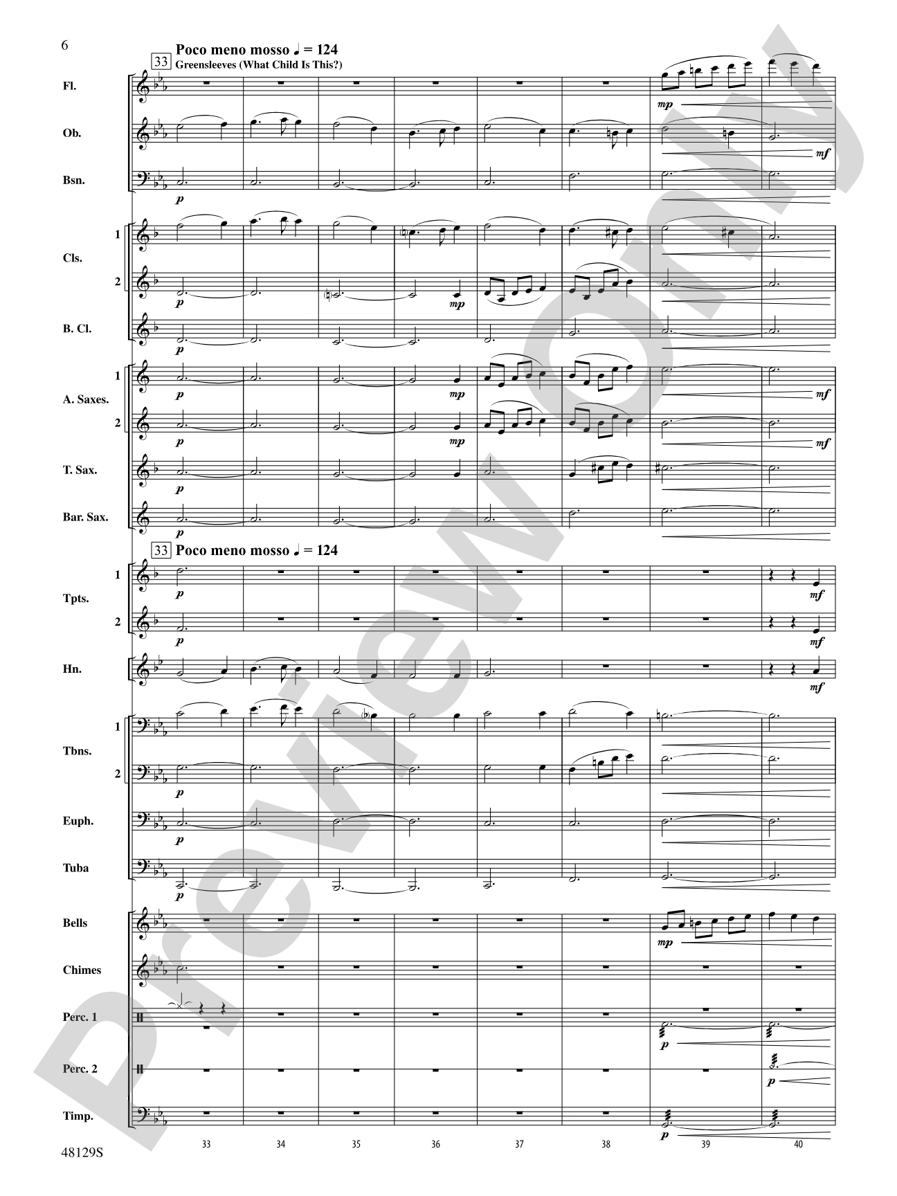 For On This Day, A Child Is Born: Concert Band Conductor Score & Parts