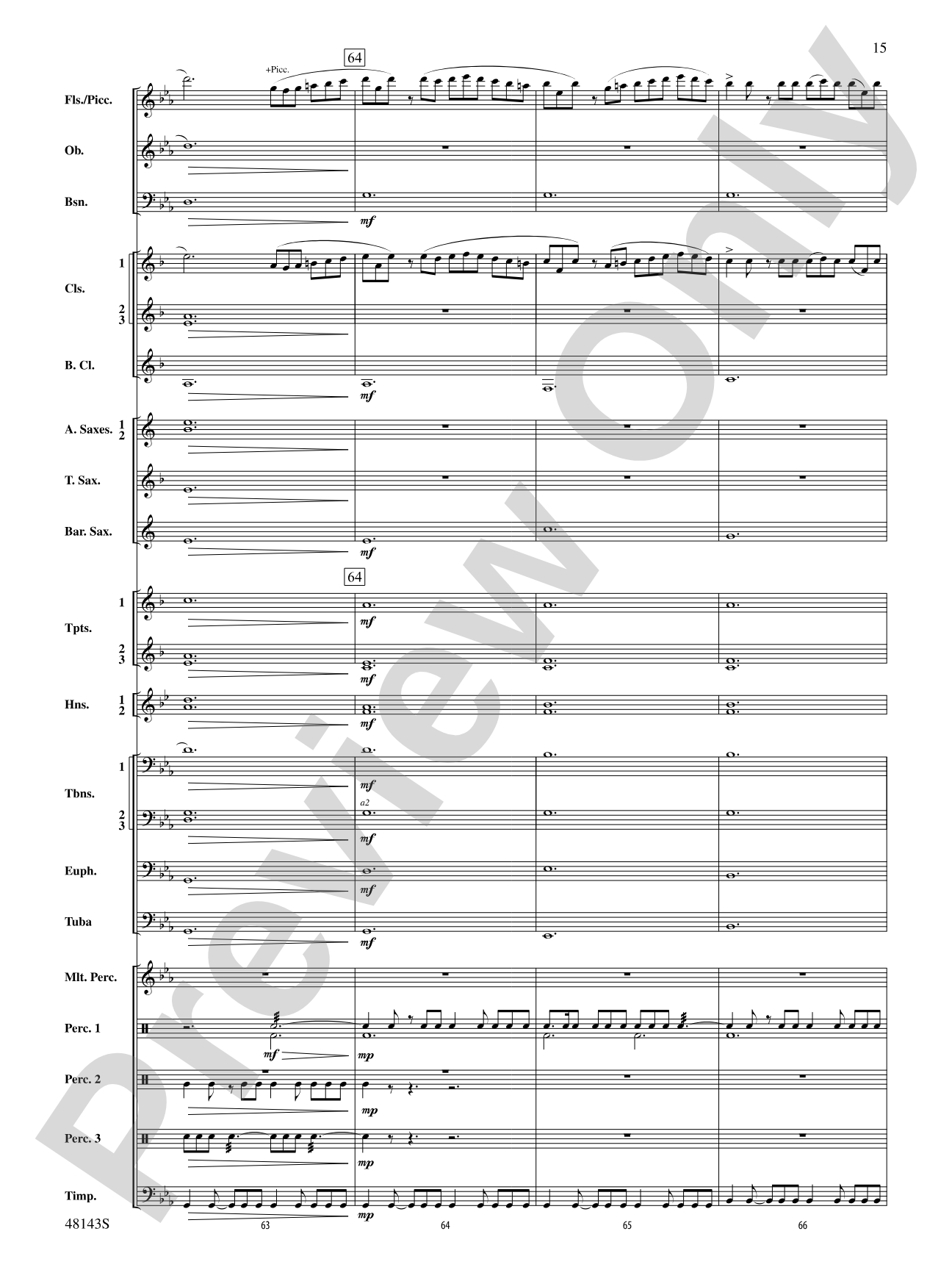 Glorious Revolution: Concert Band Conductor Score & Parts