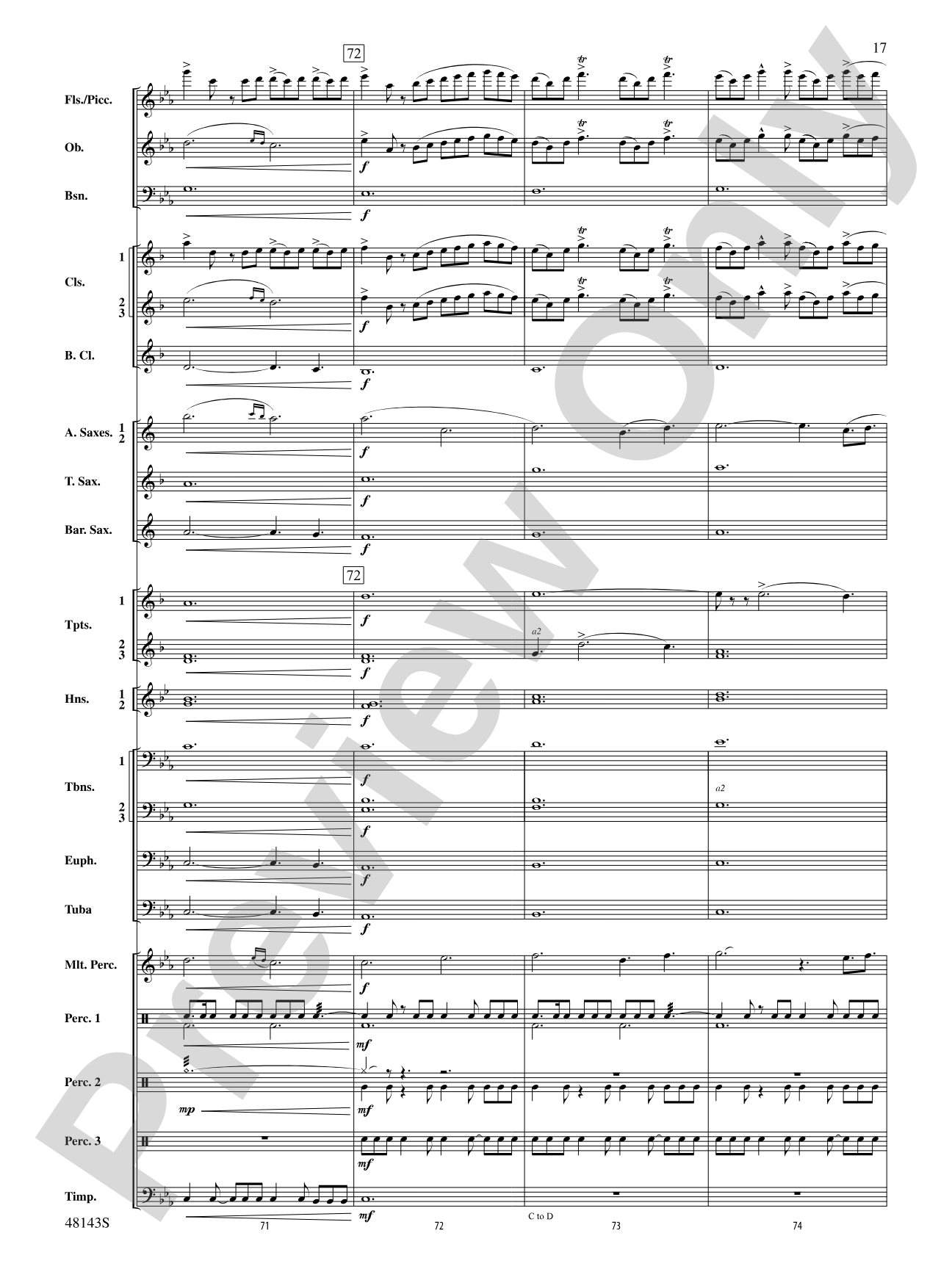 Glorious Revolution: Concert Band Conductor Score & Parts