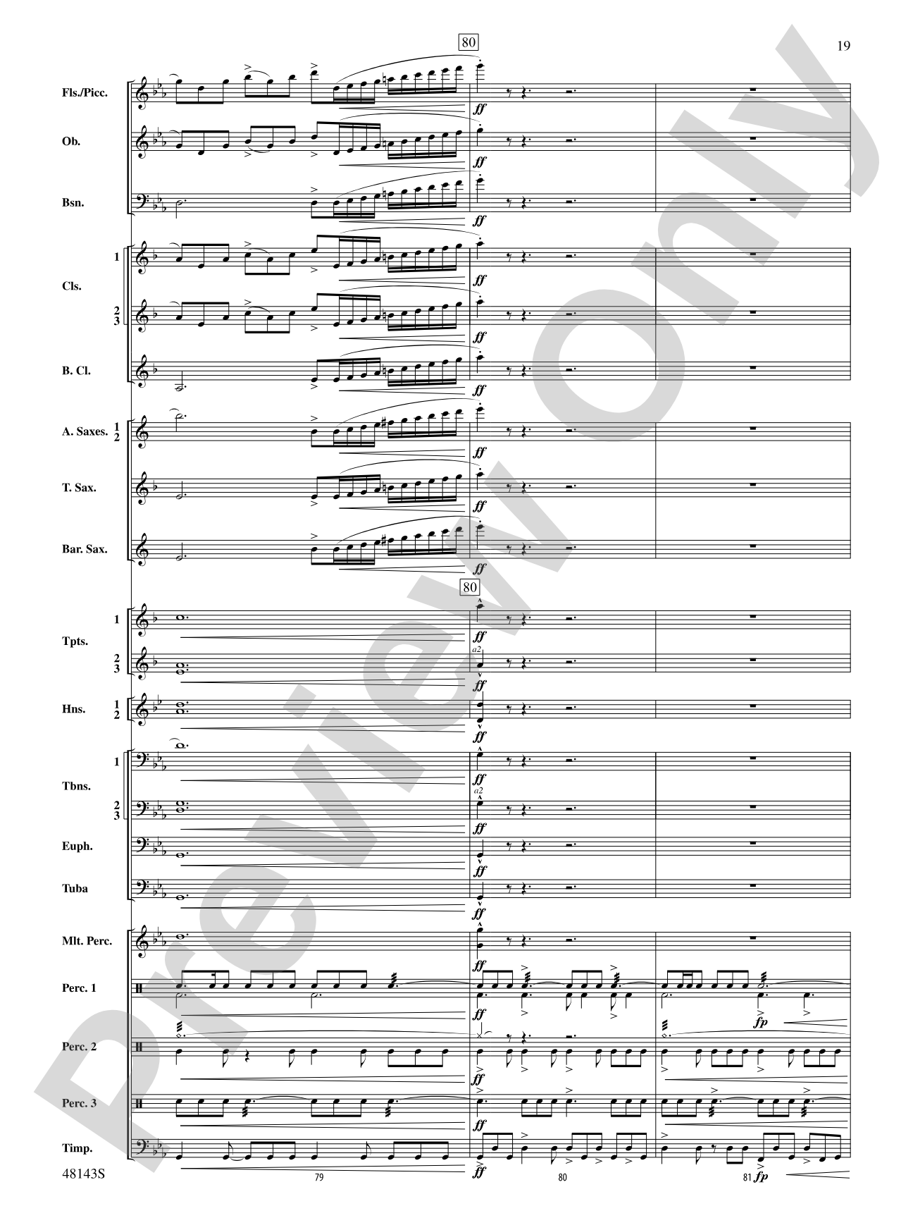 Glorious Revolution: Concert Band Conductor Score & Parts