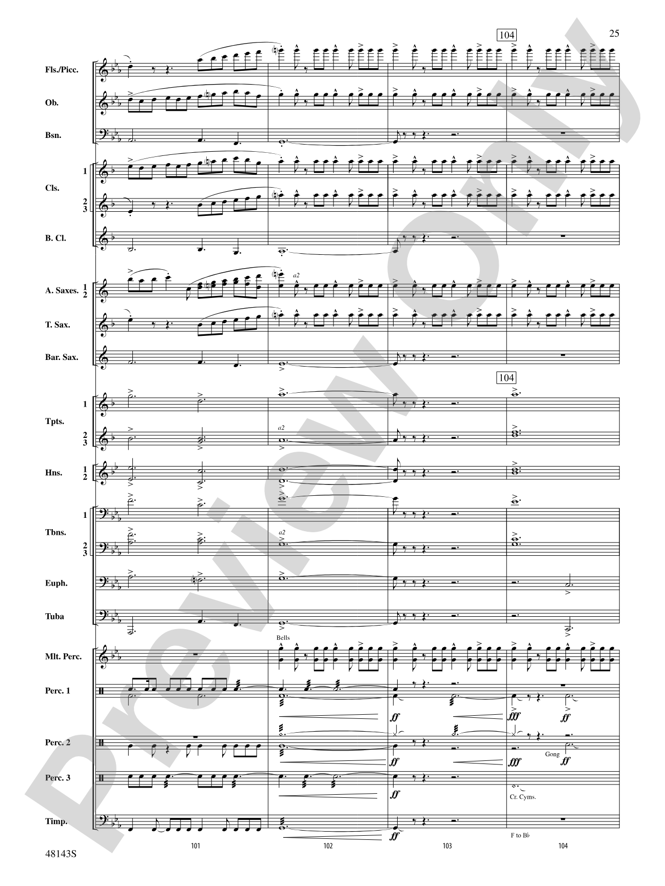 Glorious Revolution: Concert Band Conductor Score & Parts