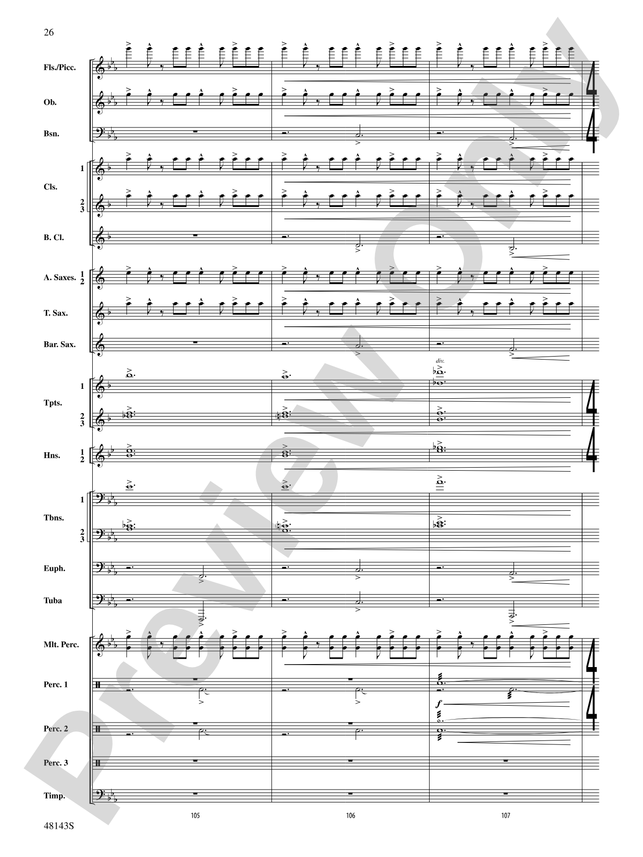 Glorious Revolution: Concert Band Conductor Score & Parts