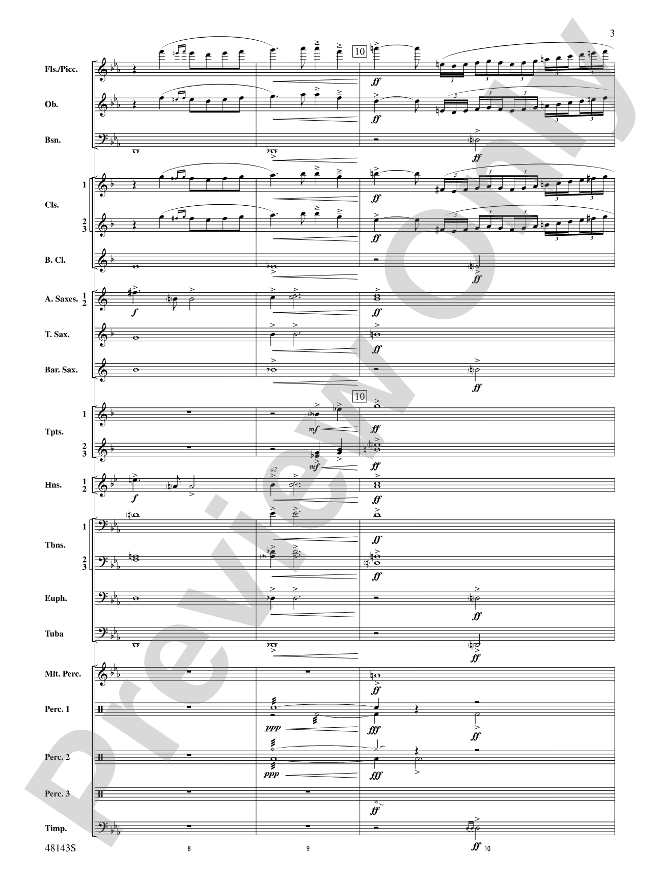 Glorious Revolution: Concert Band Conductor Score & Parts