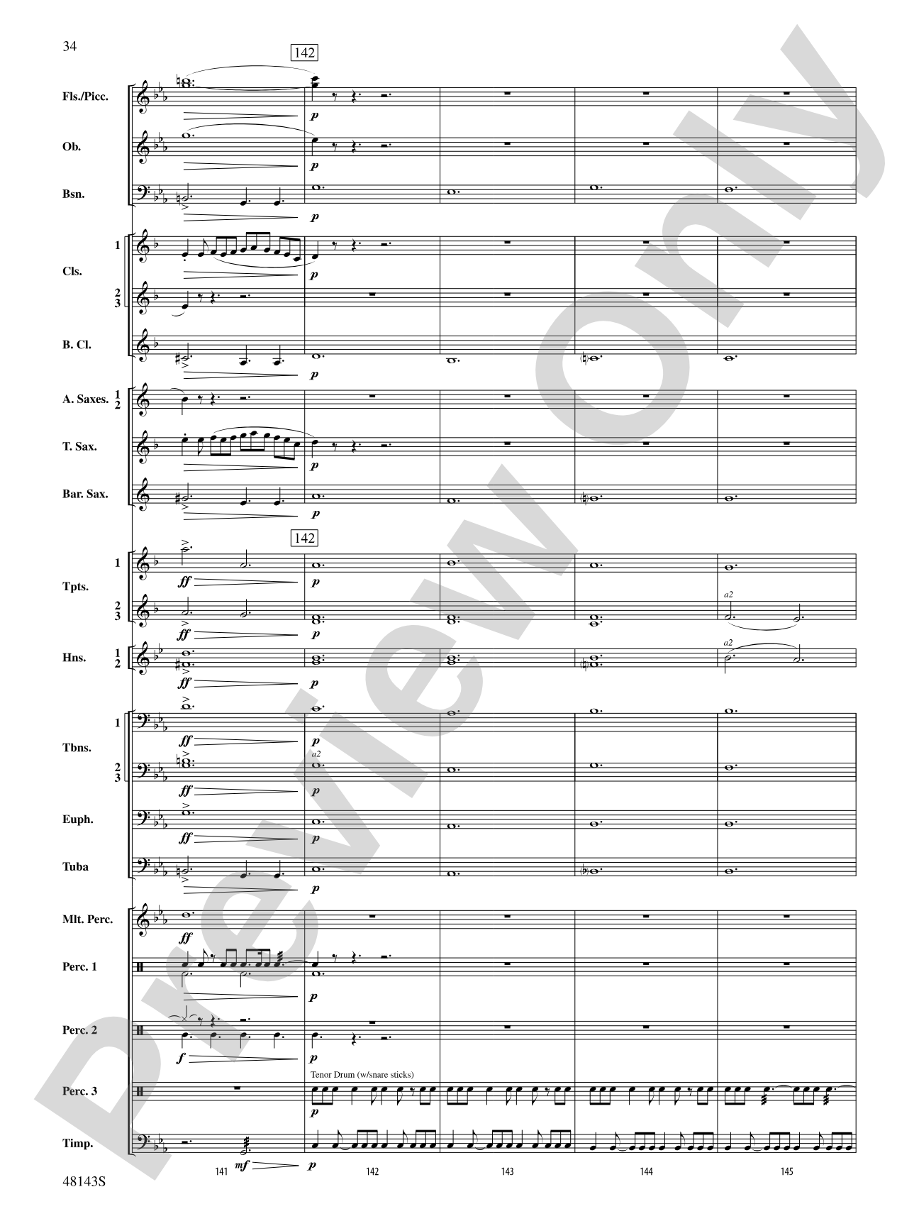 Glorious Revolution: Concert Band Conductor Score & Parts