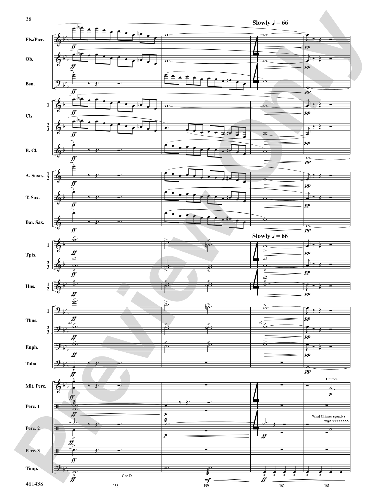 Glorious Revolution: Concert Band Conductor Score & Parts