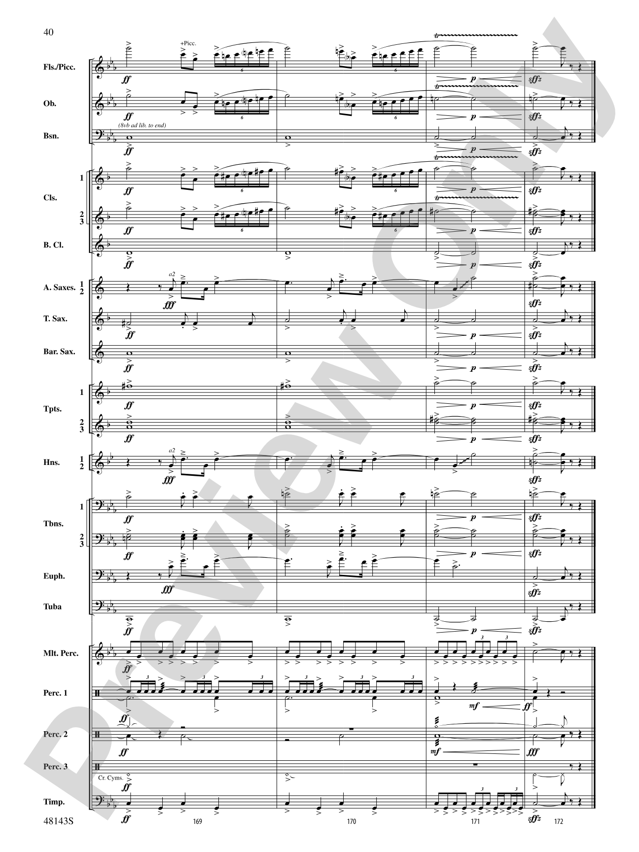 Glorious Revolution: Concert Band Conductor Score & Parts
