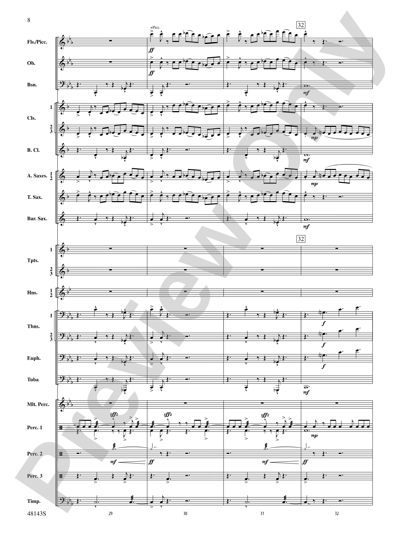 Glorious Revolution: Concert Band Conductor Score & Parts