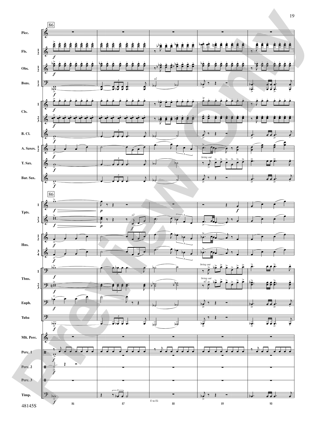 The River Seneca: Score