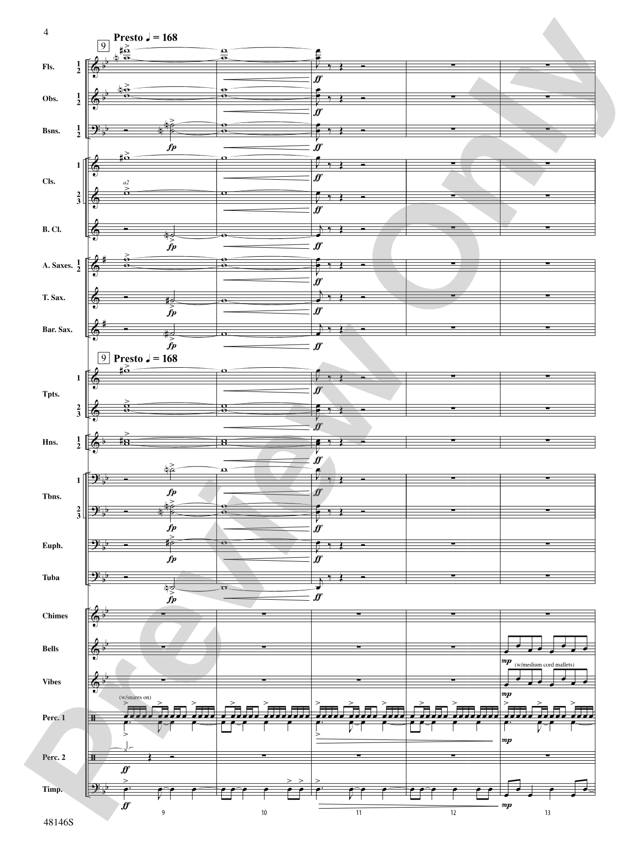 With Zeal Unceasing: Concert Band Conductor Score & Parts