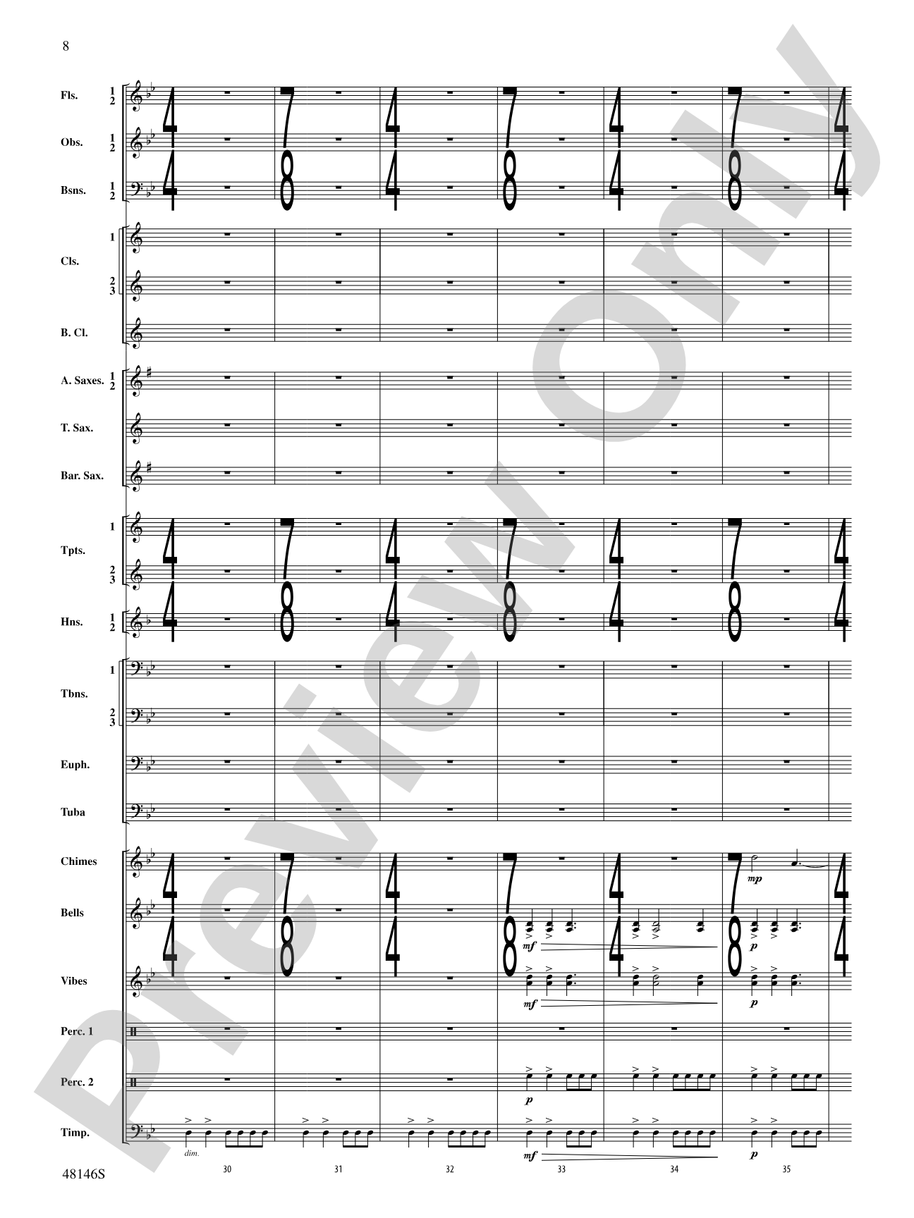 With Zeal Unceasing: Concert Band Conductor Score & Parts