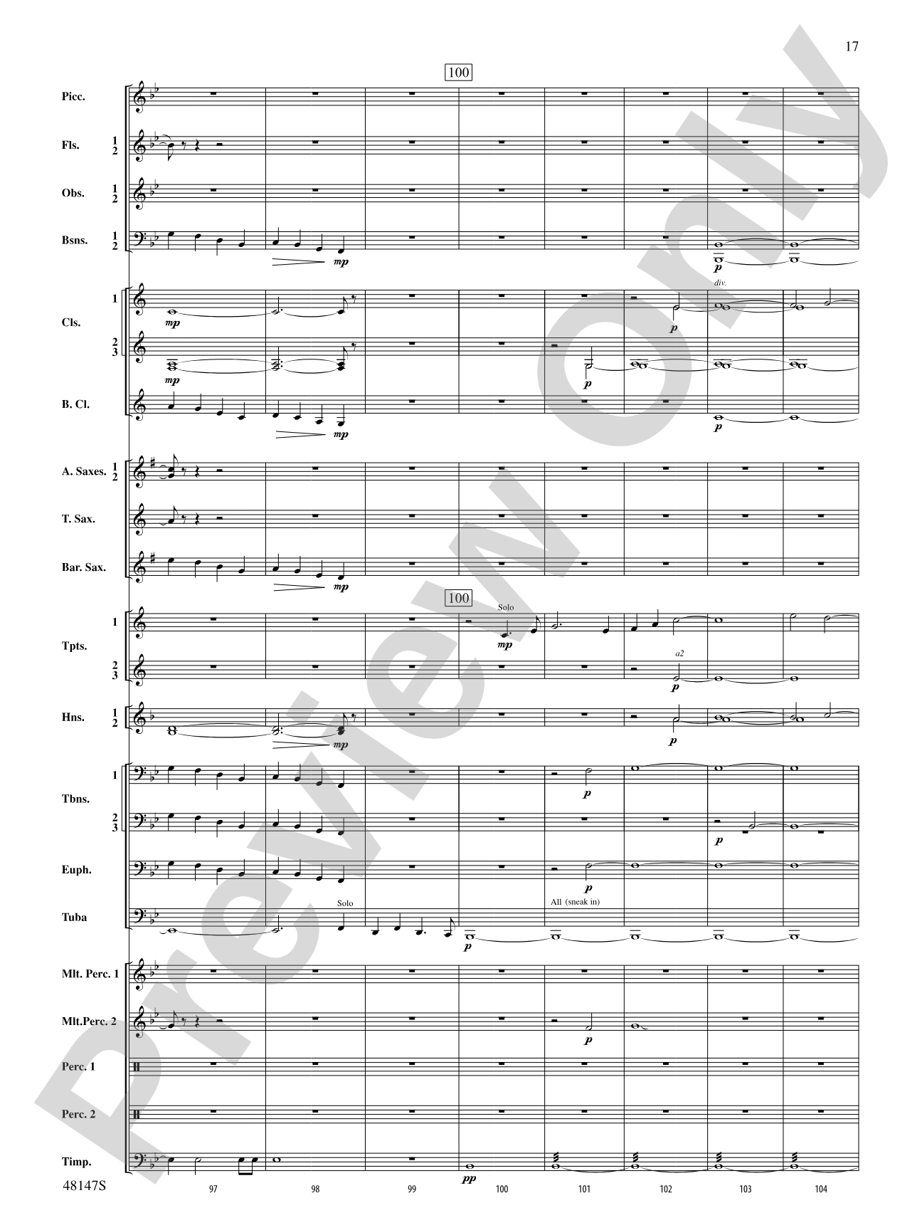 Reluctant Joys: Concert Band Conductor Score & Parts