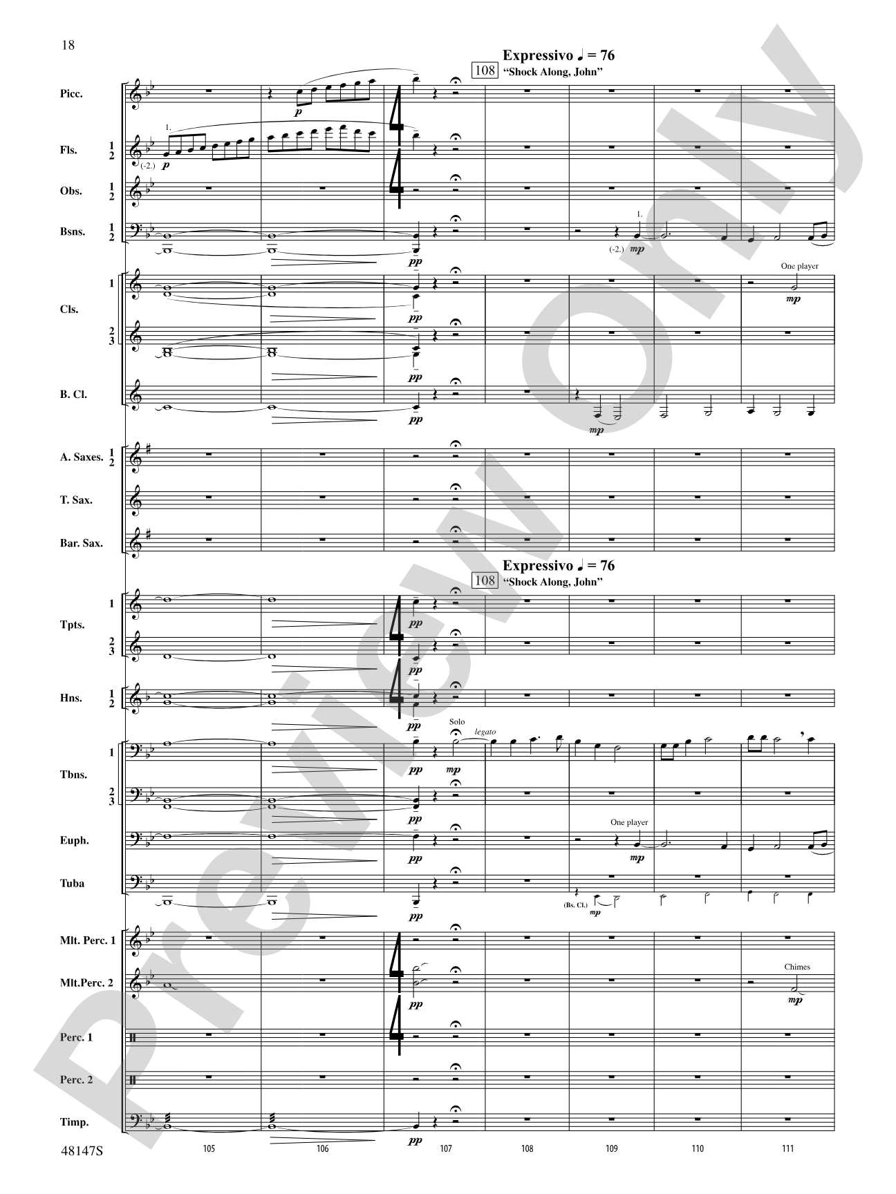 Reluctant Joys: Concert Band Conductor Score & Parts