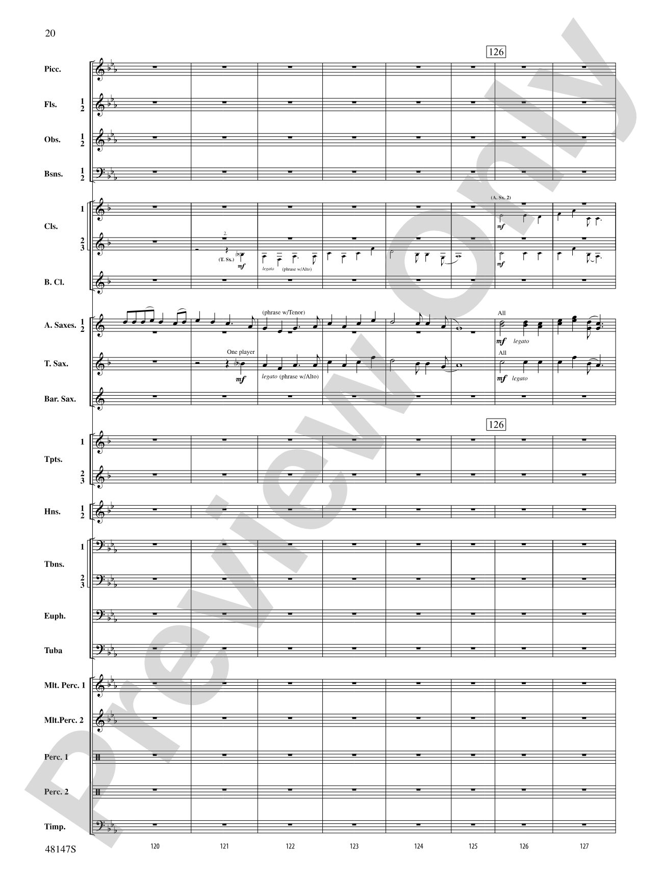 Reluctant Joys: Concert Band Conductor Score & Parts