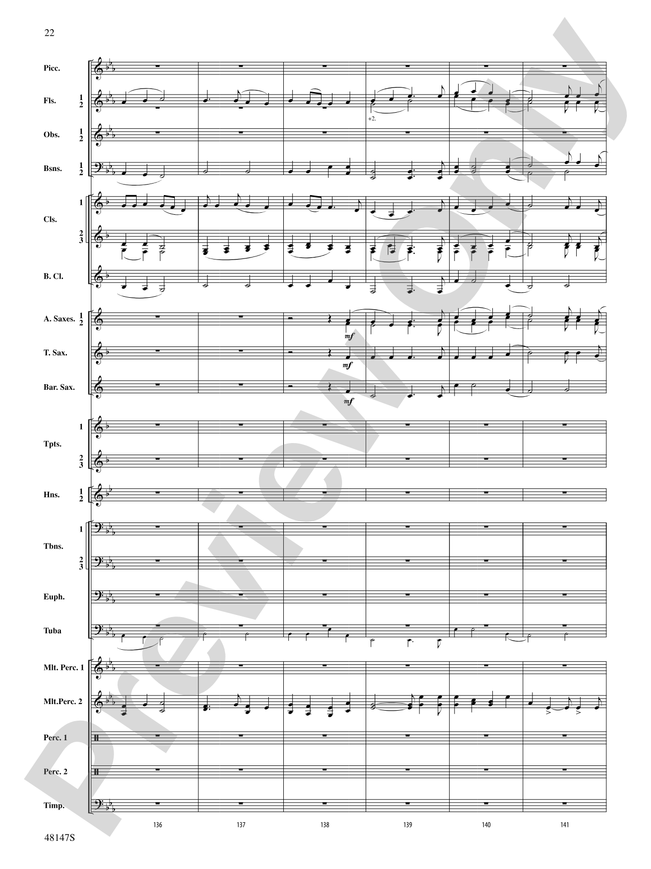 Reluctant Joys: Concert Band Conductor Score & Parts