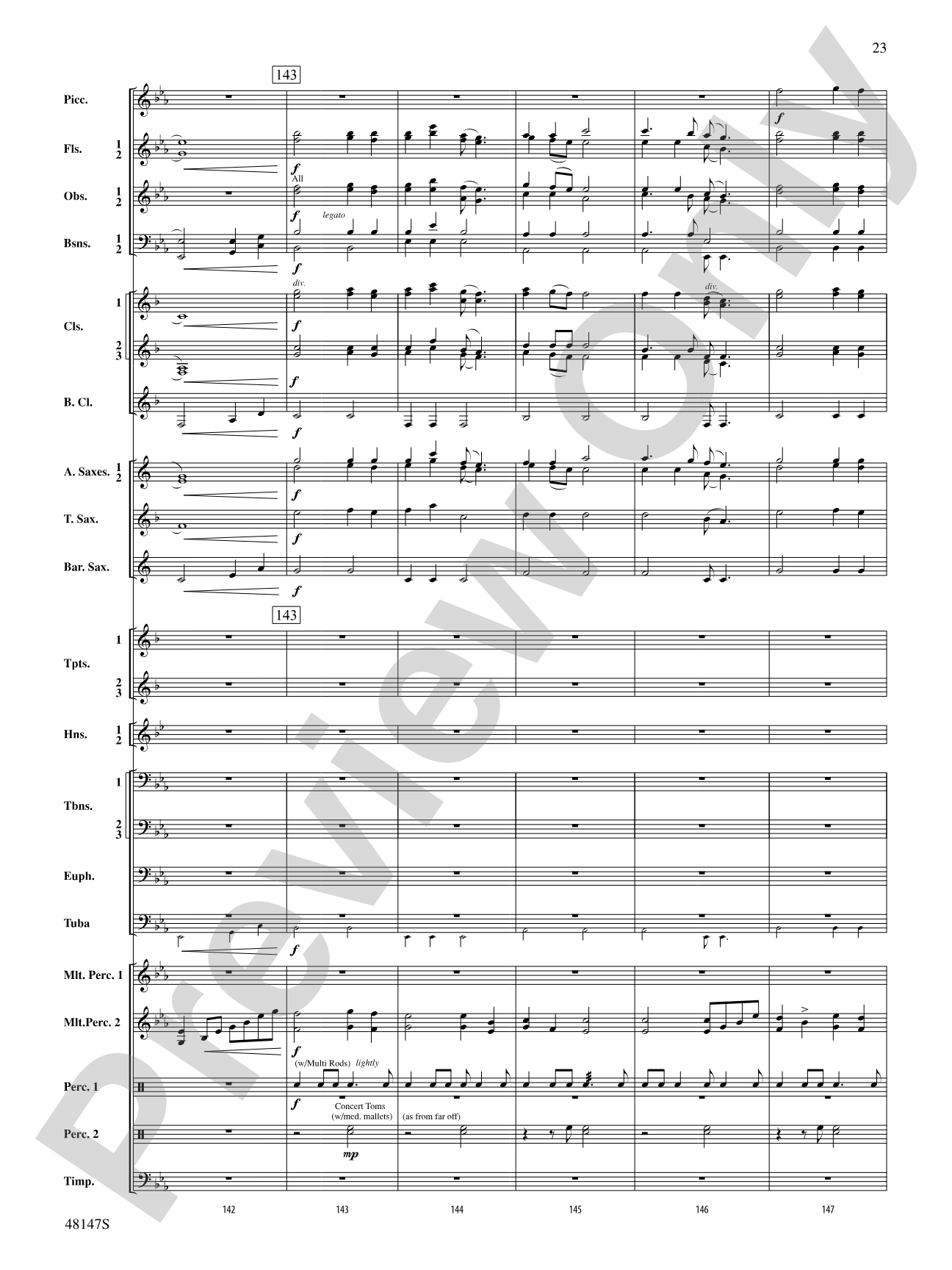 Reluctant Joys: Concert Band Conductor Score & Parts