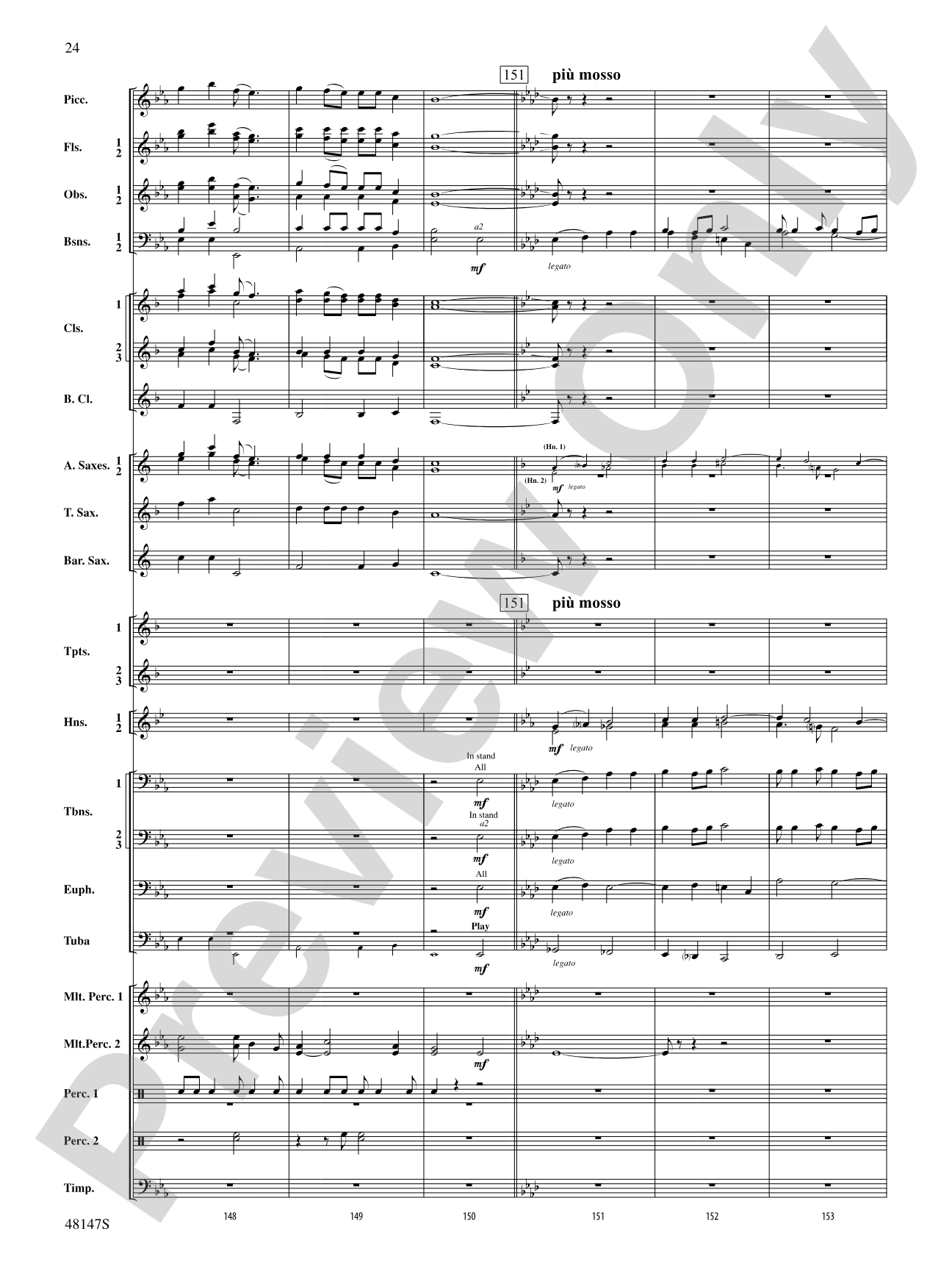 Reluctant Joys: Concert Band Conductor Score & Parts