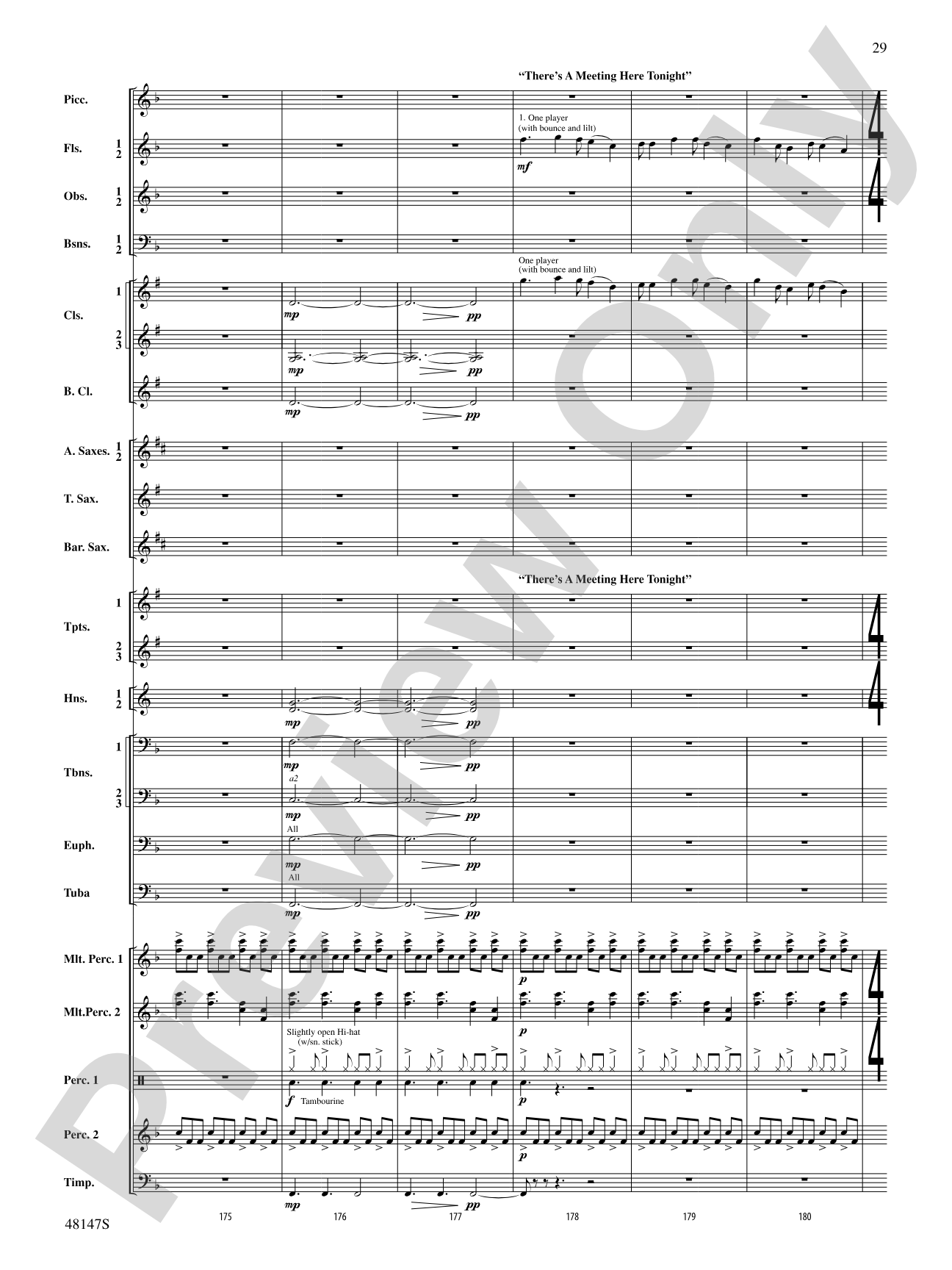 Reluctant Joys: Concert Band Conductor Score & Parts