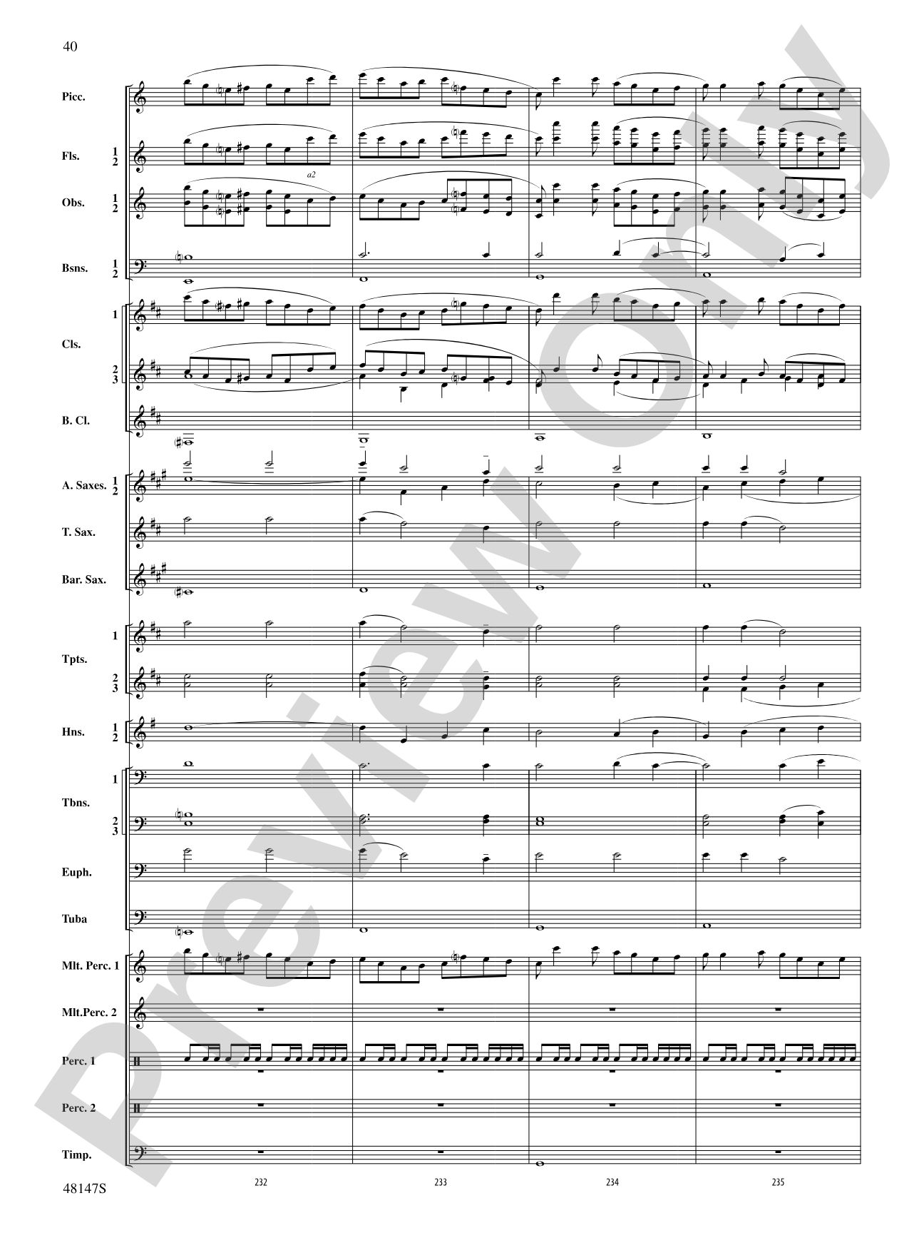 Reluctant Joys: Concert Band Conductor Score & Parts