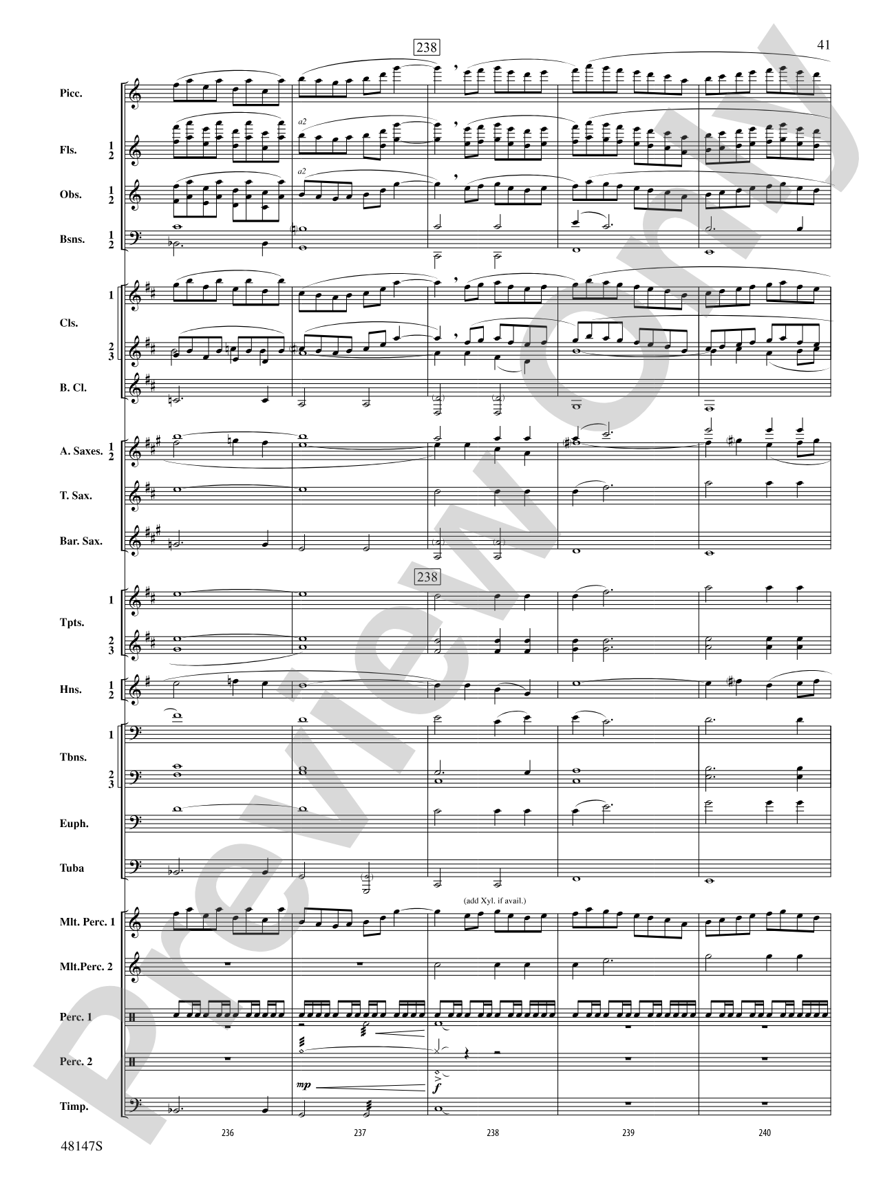 Reluctant Joys: Concert Band Conductor Score & Parts