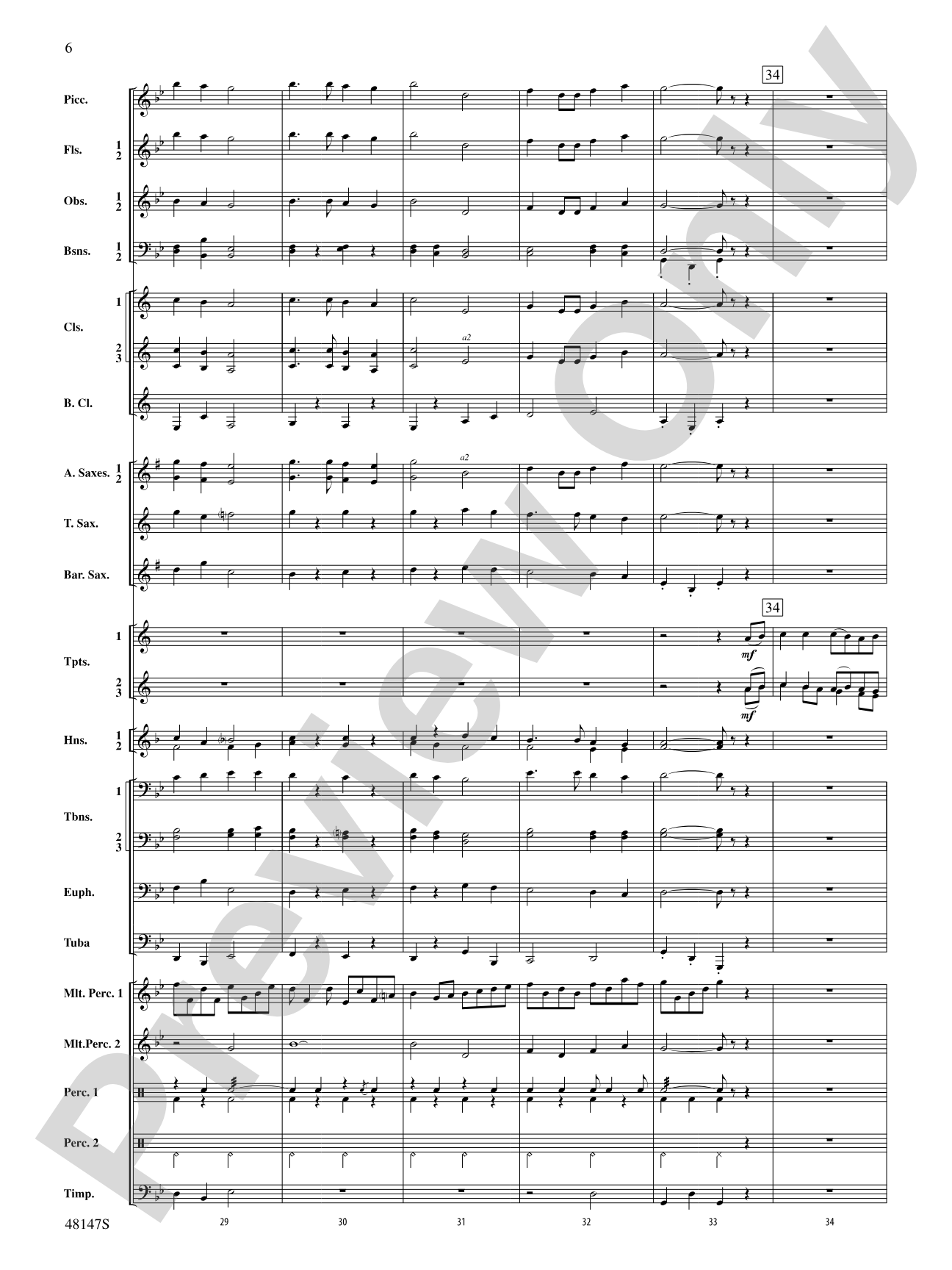Reluctant Joys: Concert Band Conductor Score & Parts