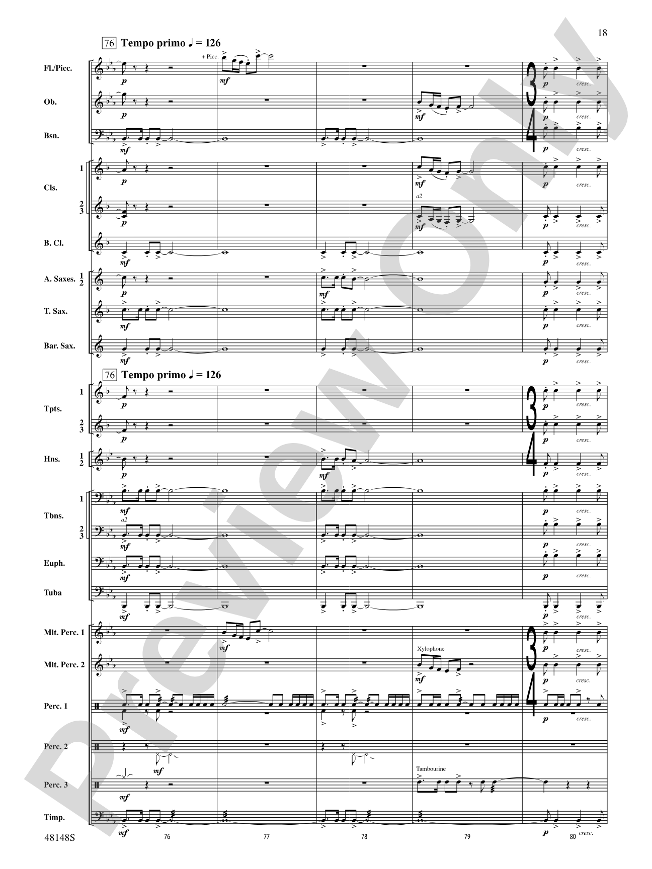 The Western Journey: Concert Band Conductor Score & Parts
