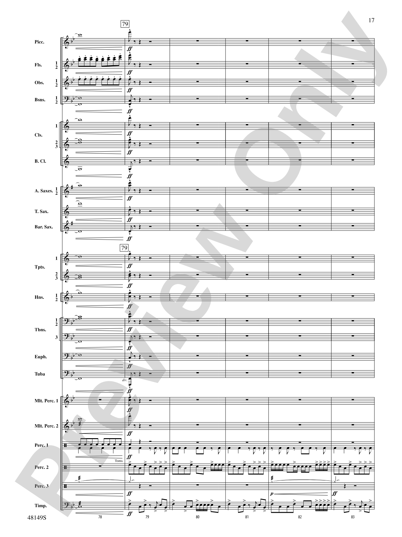 Helios: Dawn of a New Day: Concert Band Conductor Score & Parts