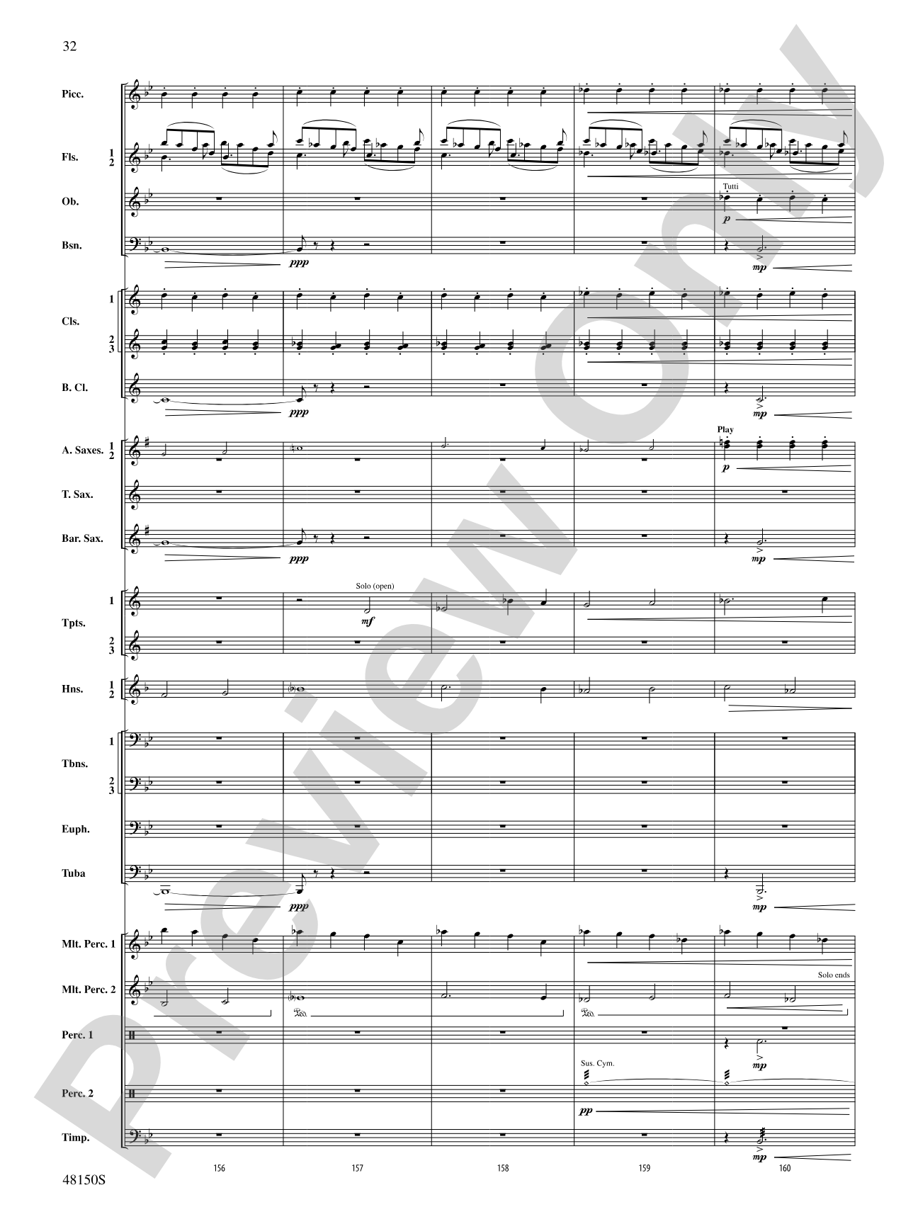 Mouvement Frénétique: Concert Band Conductor Score & Parts
