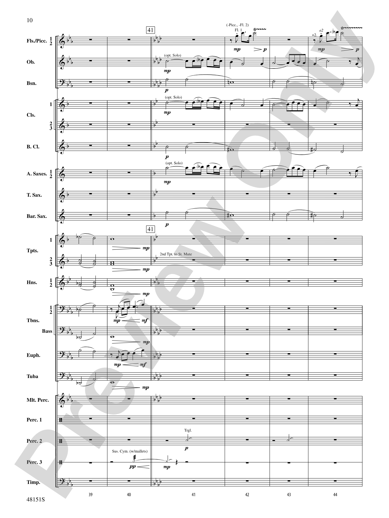 Fresh Winds: Concert Band Conductor Score & Parts