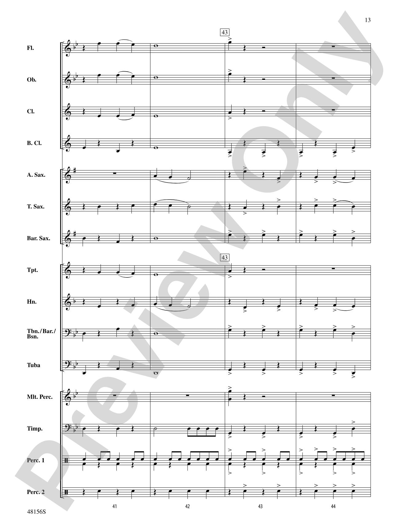 Vulcan's Forge: Concert Band Conductor Score & Parts