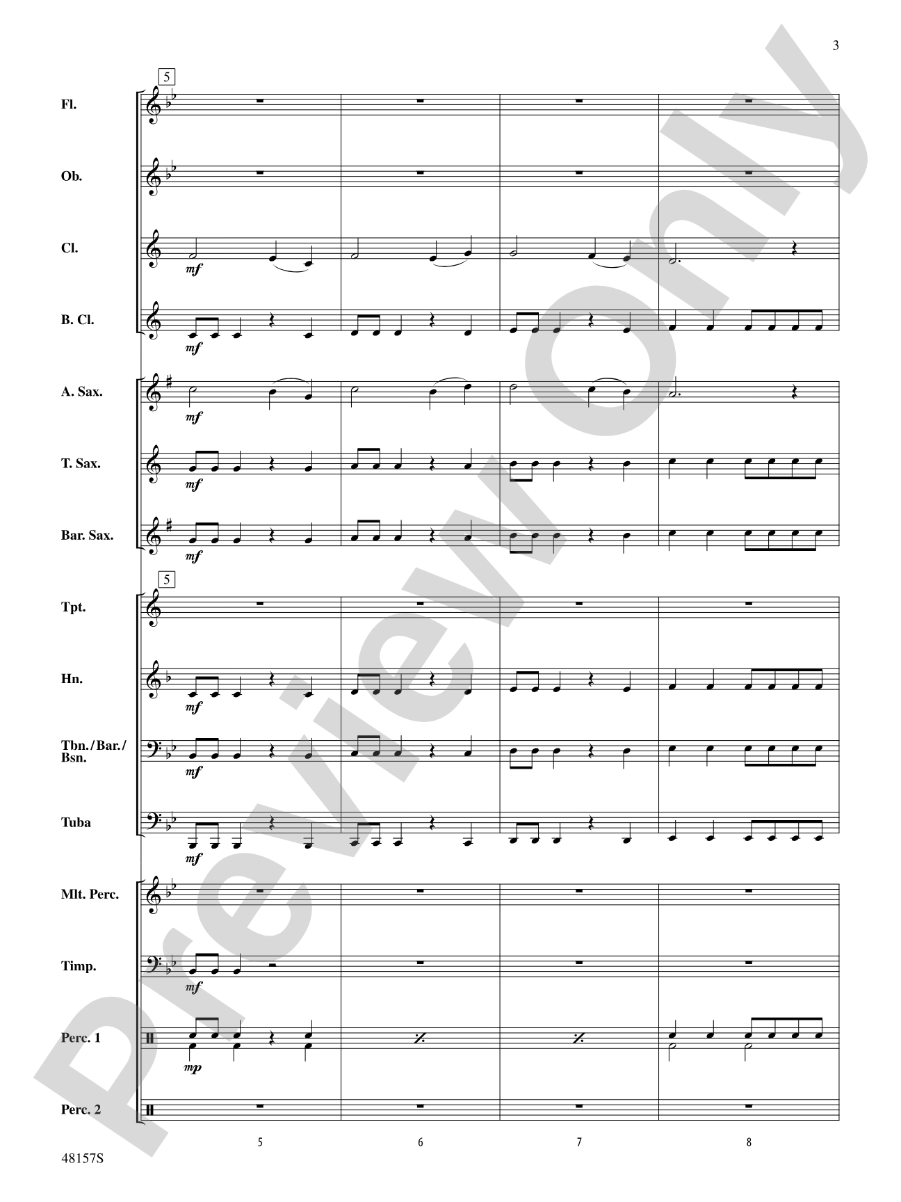 Great Beginnings: Concert Band Conductor Score & Parts