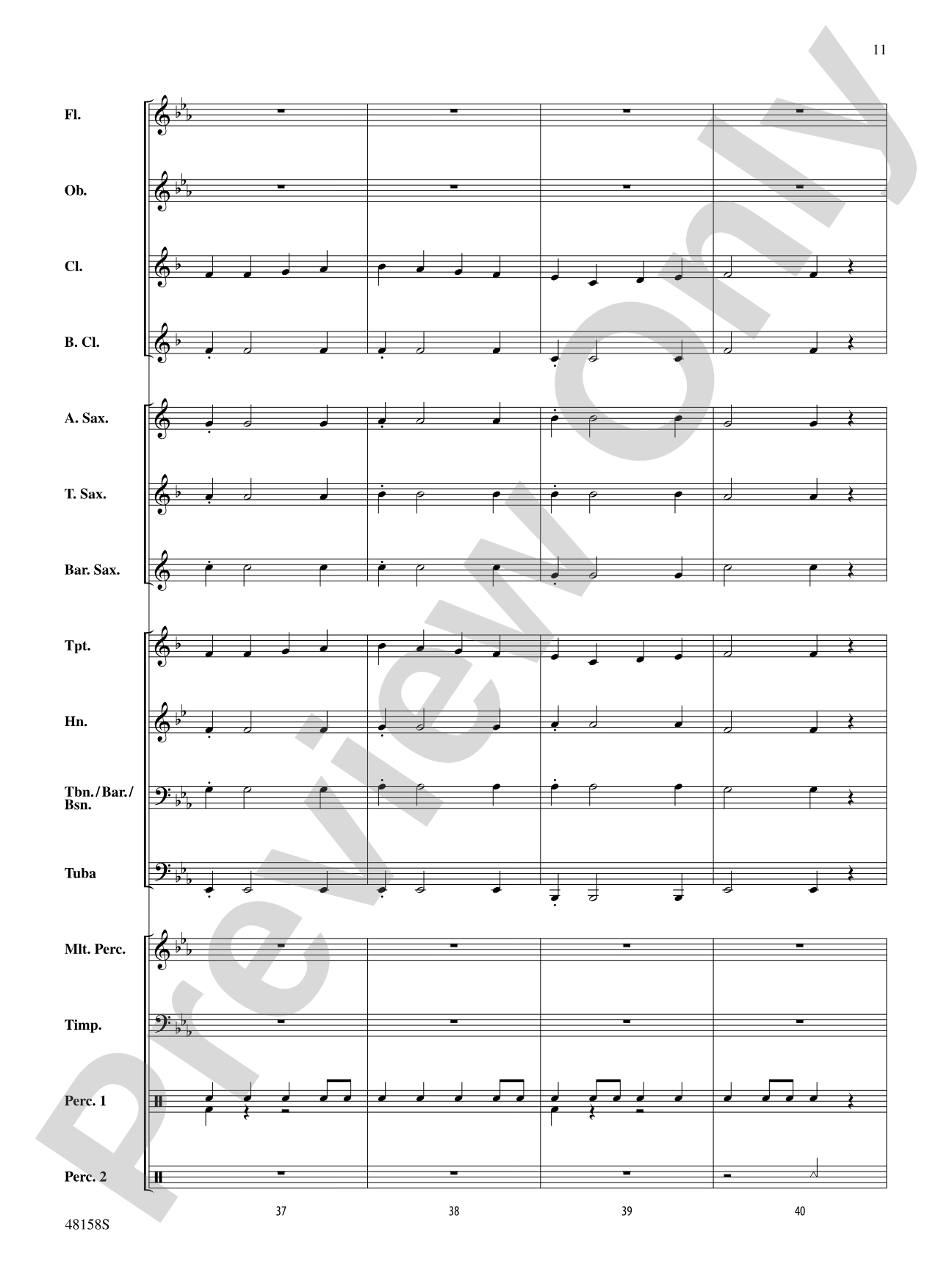 Yankee Doodle: Score
